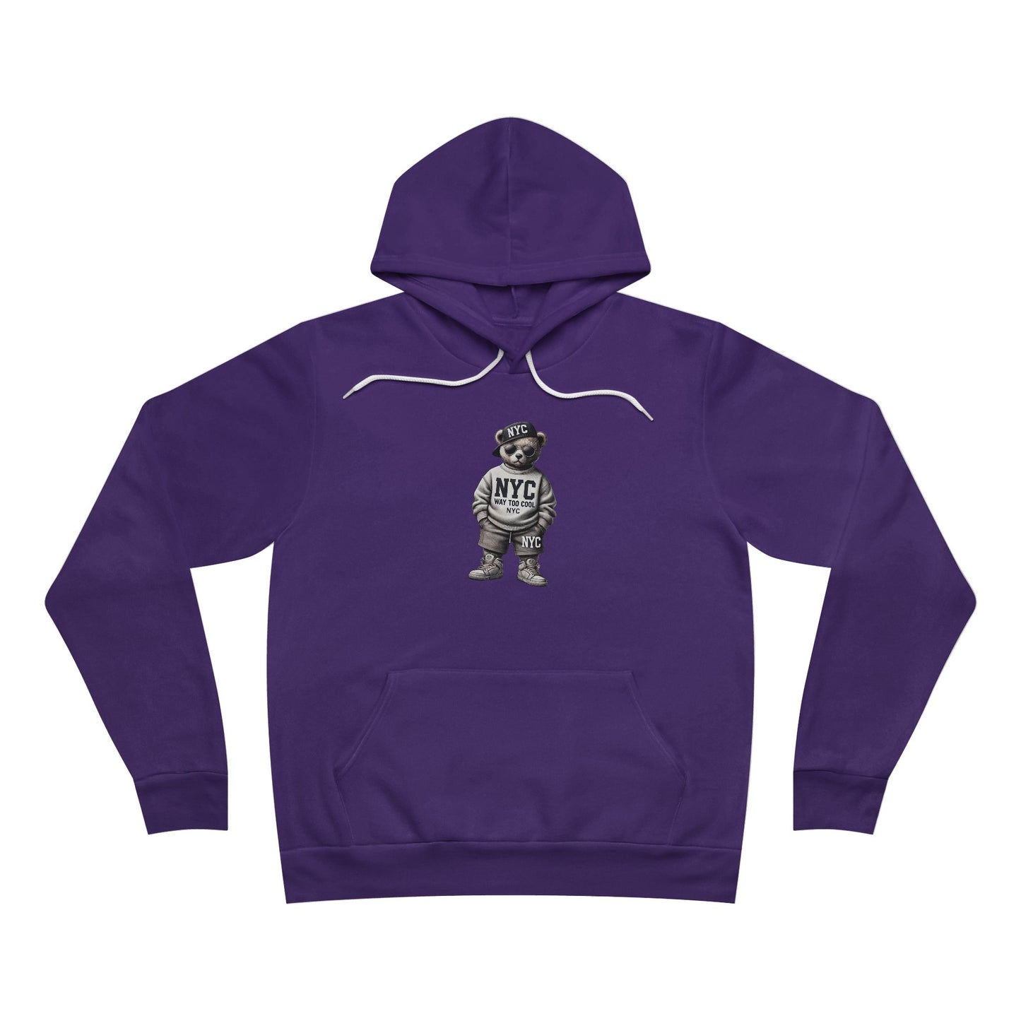 NYC Inspired Unisex Pullover Hoodie, Cozy Streetwear, Perfect Gift for Teens, Casual Fashion, Stylish Hoodie for Everyday Wear