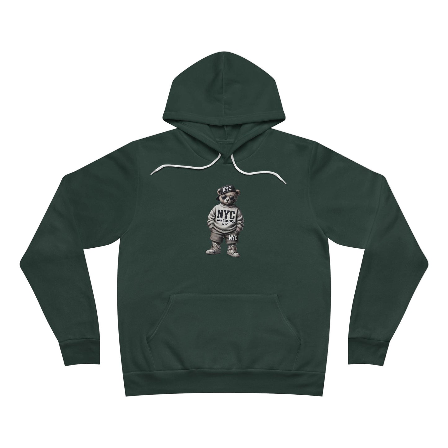 NYC Inspired Unisex Pullover Hoodie, Cozy Streetwear, Perfect Gift for Teens, Casual Fashion, Stylish Hoodie for Everyday Wear