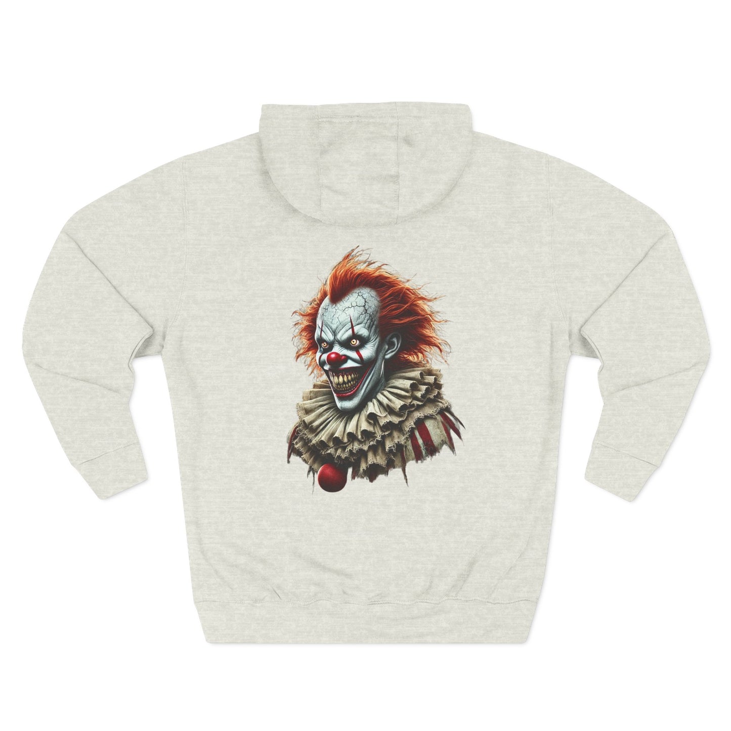 Three-Panel Fleece Hoodie