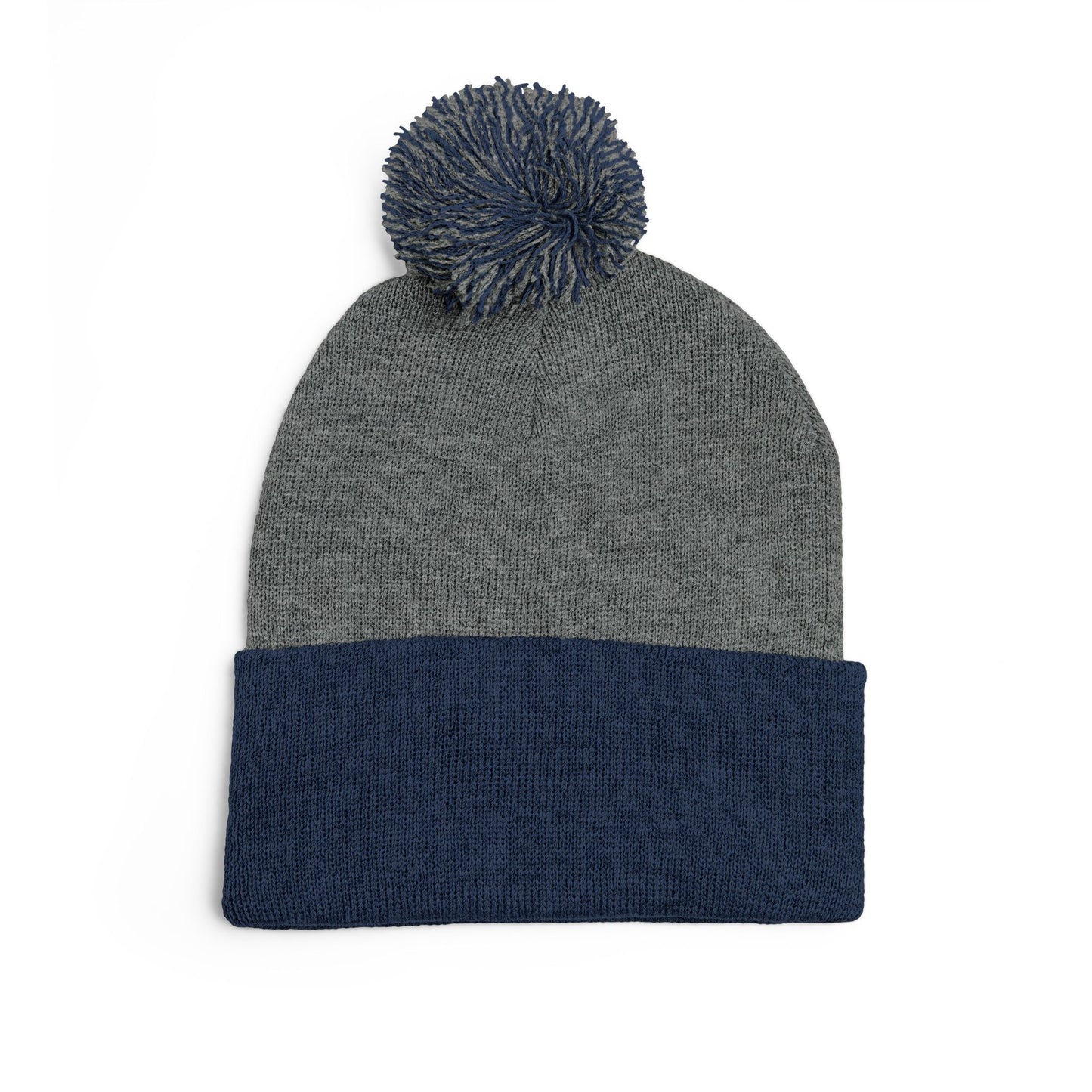 Cozy Pom-Pom Knit Cap with Unique Embroidery, Winter Hat, Beanie for Men & Women, Gift for Him/Her, Perfect for Outdoor Activities