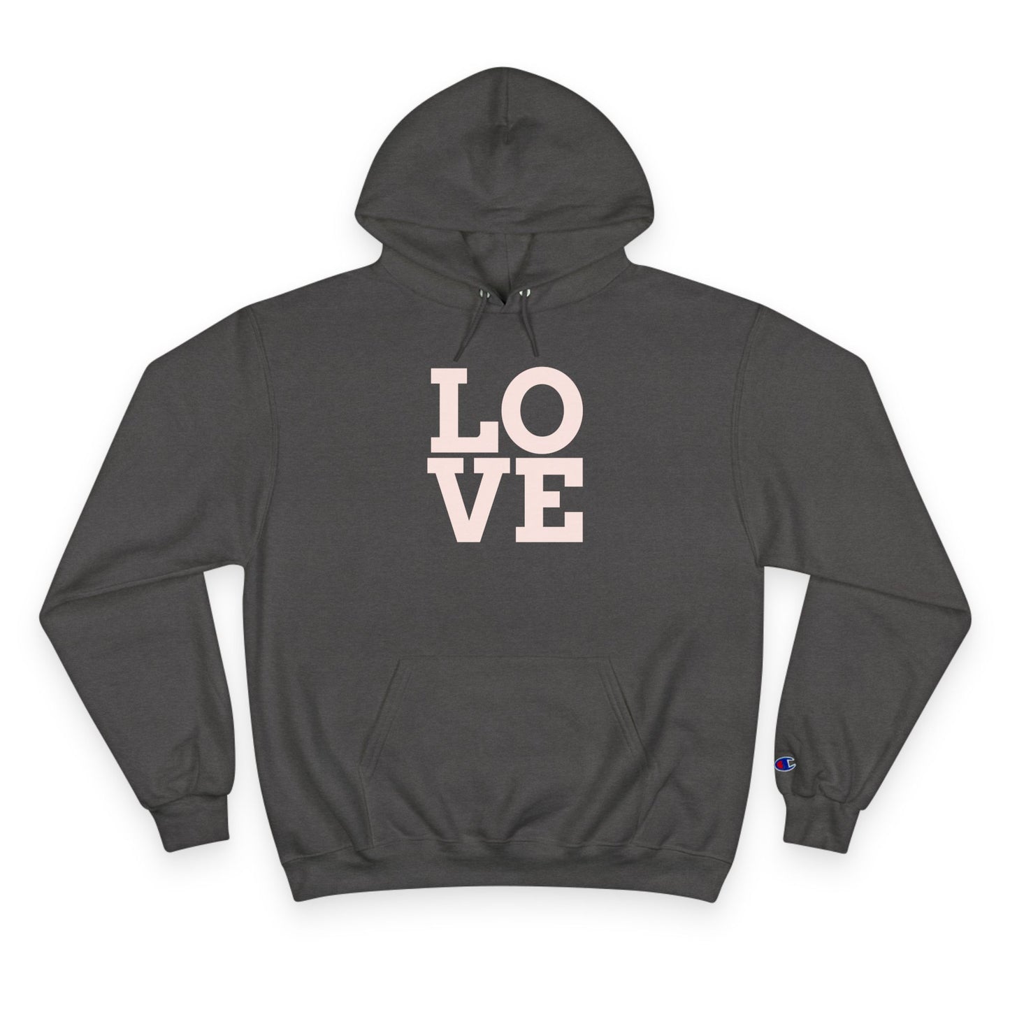 Champion Hoodie with Love & Be Unique Designs | Trendy Unisex Apparel | Perfect for Everyday Wear, Casual Outings, Gift Ideas