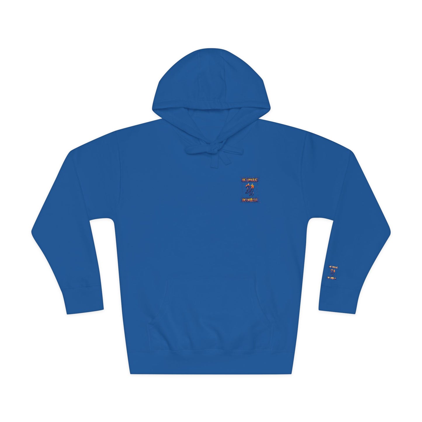 Stylish Unisex Fleece Hoodie - Bold Art Design, Cozy Streetwear, Perfect for Gifting, Unisex Casual Wear, Trendy Fall Fashion