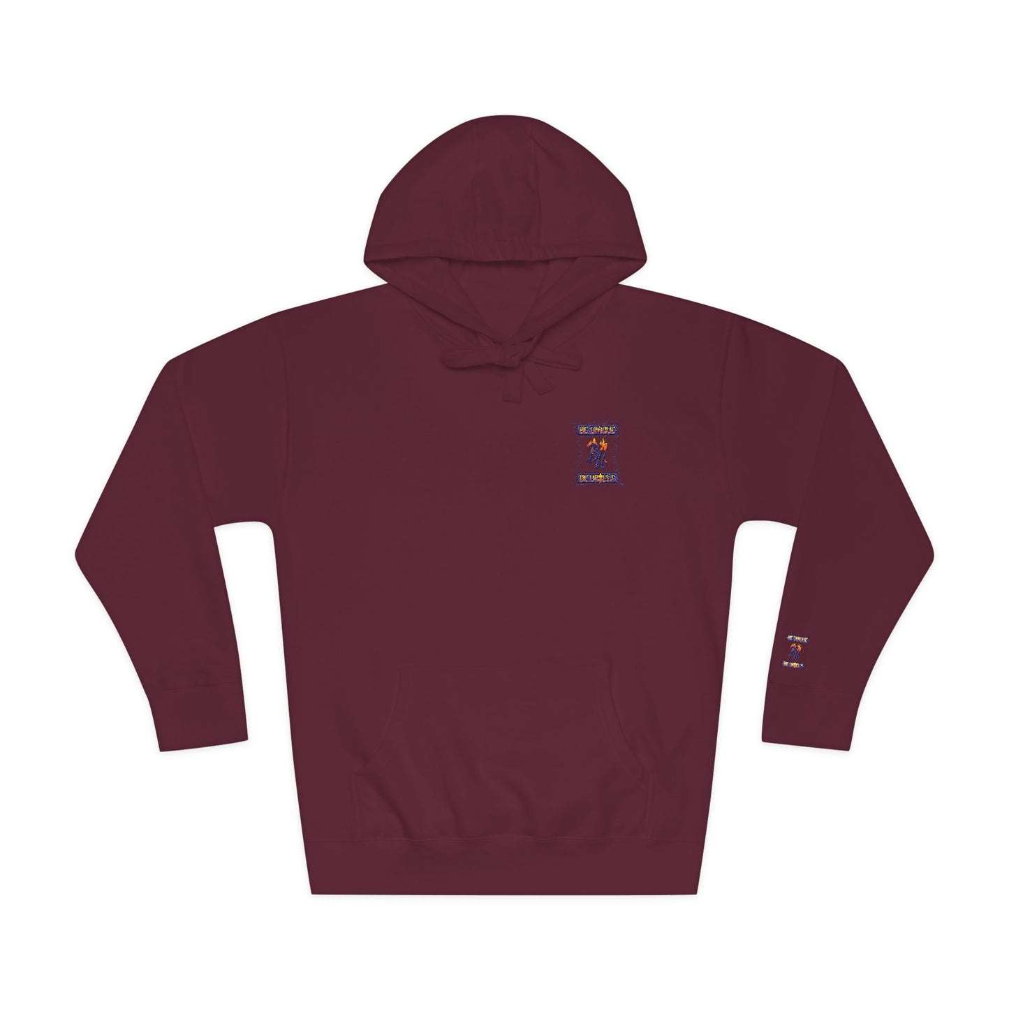 Stylish Unisex Fleece Hoodie - Bold Art Design, Cozy Streetwear, Perfect for Gifting, Unisex Casual Wear, Trendy Fall Fashion