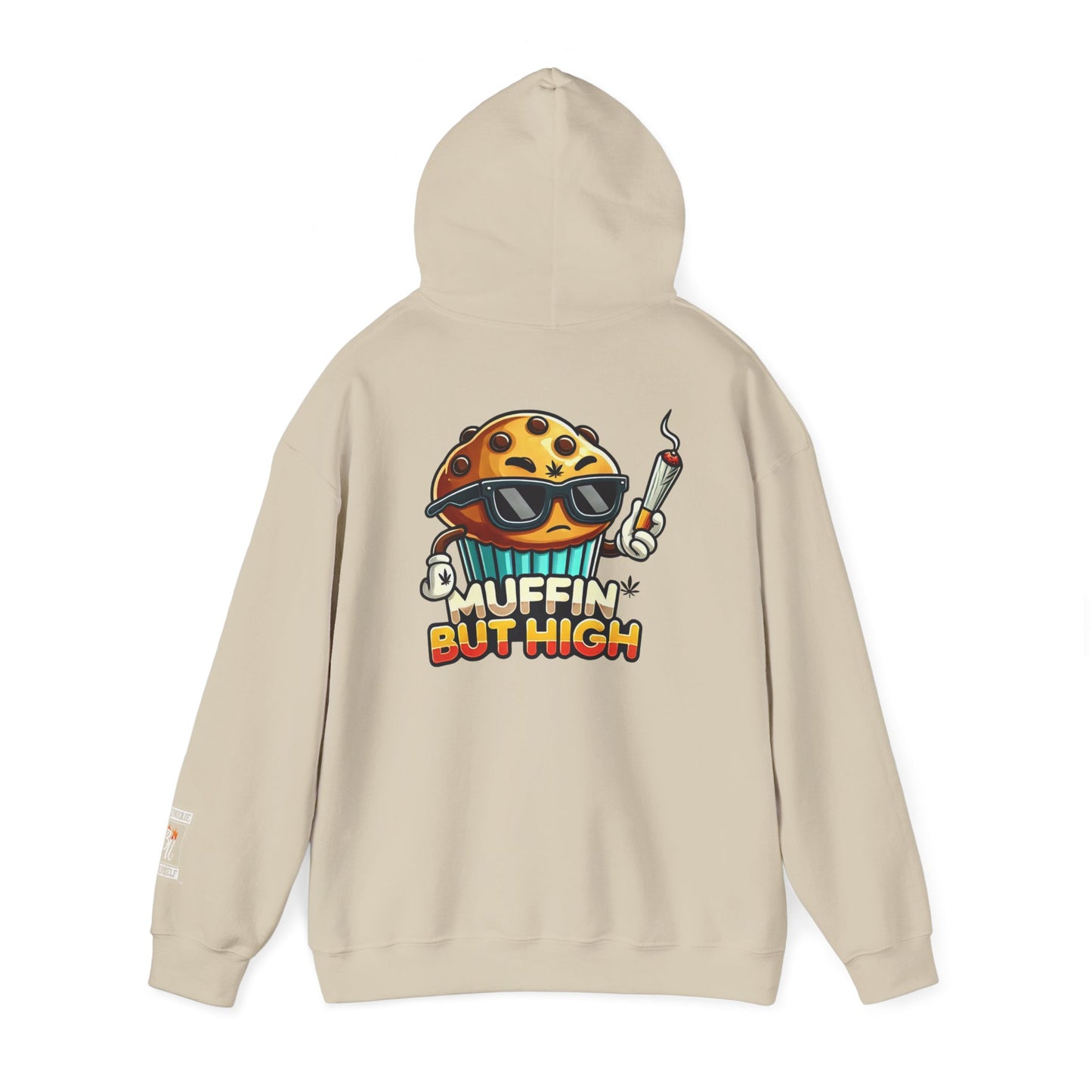 Muffin But High Sweatshirt, Funny Hoodie, Unisex Gift, Cannabis Apparel, Chill Vibe Clothing, Stoner Merch