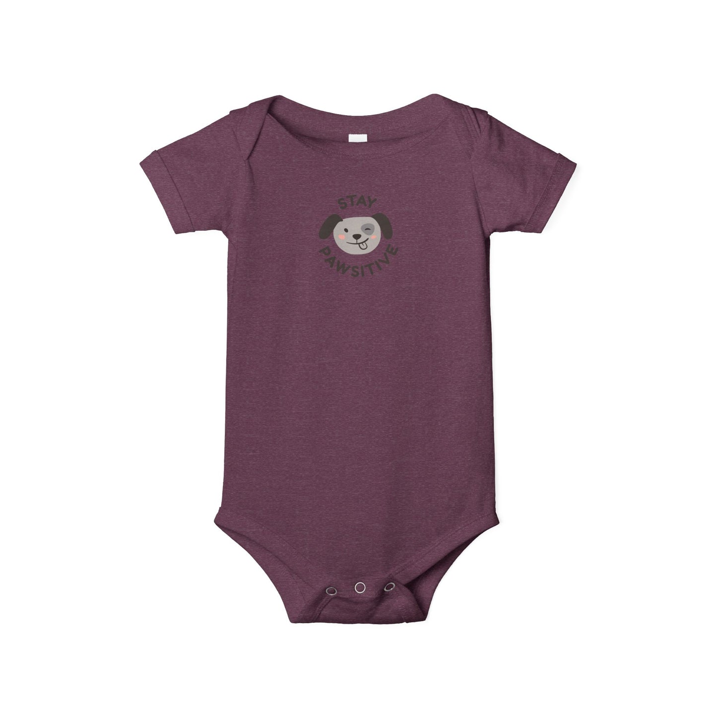 Pawsitive Infant Onesie - Cute Baby Romper, Perfect for Baby Showers, Newborn Gifts, Dog Lovers, Playful Outfits, Everyday Wear