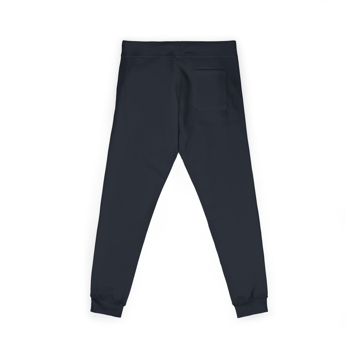 Embroidered Coral Joggers — Floral 'Love' Fleece Sweatpants