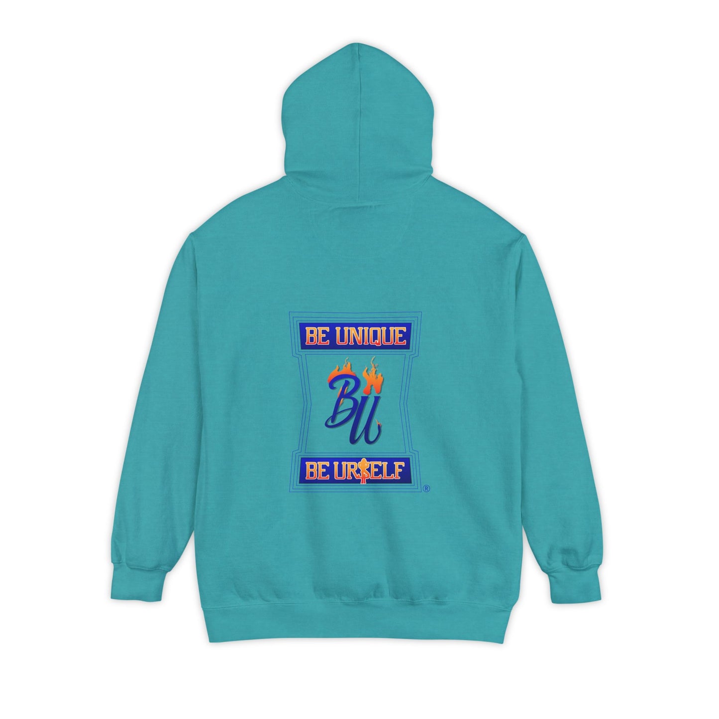 Urban Streetwear Hoodie - Be Unique, Be Yourself, Cozy Sweatshirt, Gift for Trendsetters, Casual Layering, Hip Hop Essential
