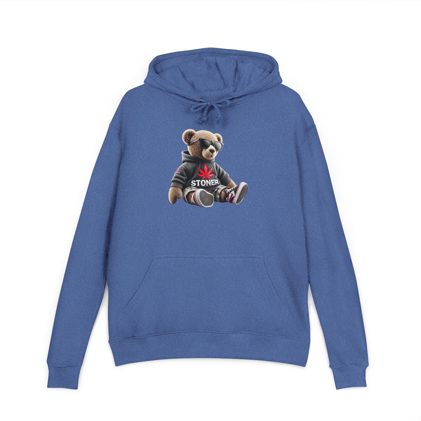 Funny Bear Graphic Hoodie, Cozy Unisex Sweatshirt for Casual Wear, Perfect Gift for Friends, Unique Fashion Statement, Be Unique Be Yourself