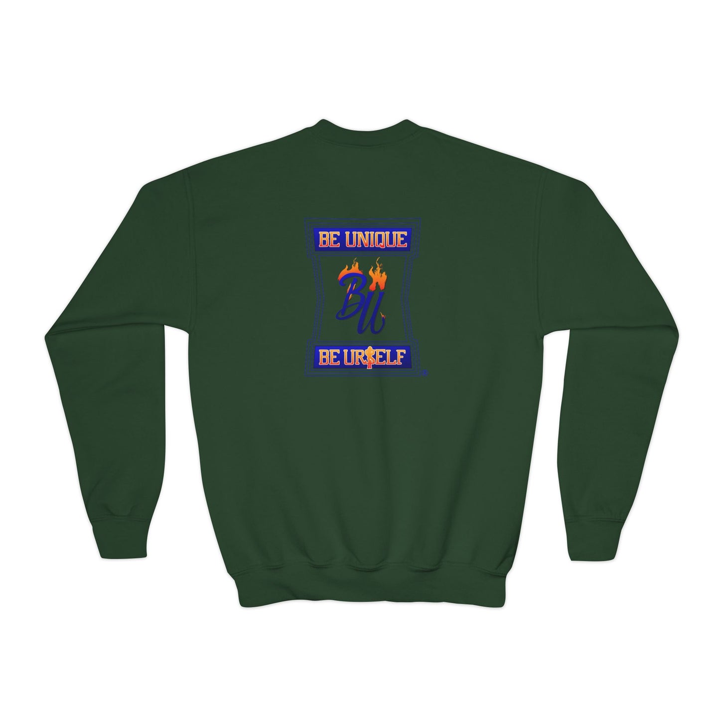 Youth Crewneck Sweatshirt with Playful Dog Design | Perfect for Pet Lovers, Everyday Comfort, Gift Idea, Unique Style, Trendy Apparel