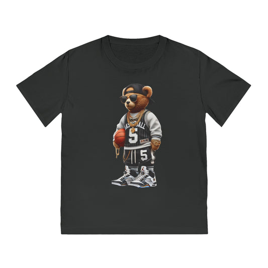 Trendy Unisex Rocker Tee, Casual Streetwear Shirt, Graphic Bear T-Shirt, Music Lover Gift, Cool Outfit for Events