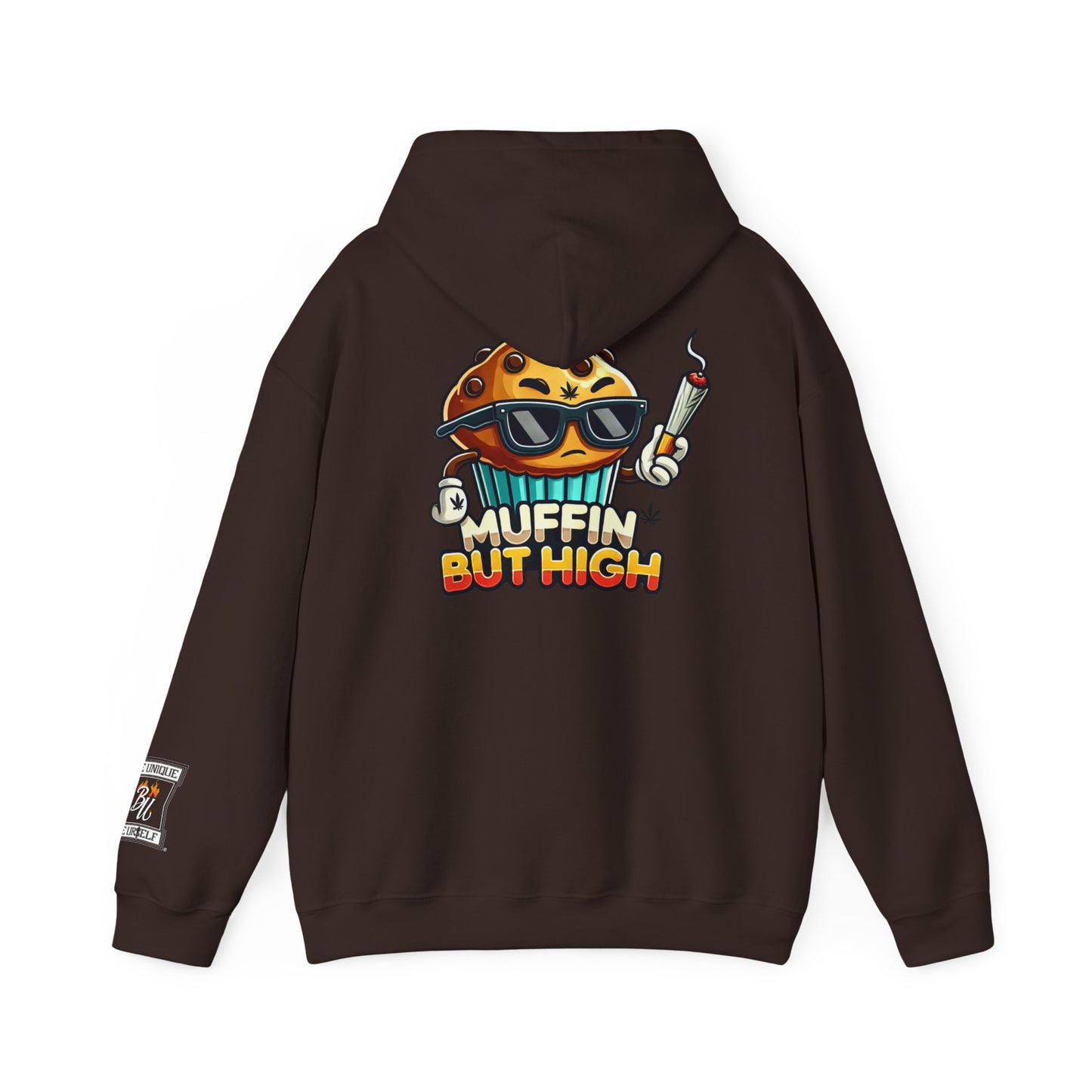 Muffin But High Sweatshirt, Funny Hoodie, Unisex Gift, Cannabis Apparel, Chill Vibe Clothing, Stoner Merch