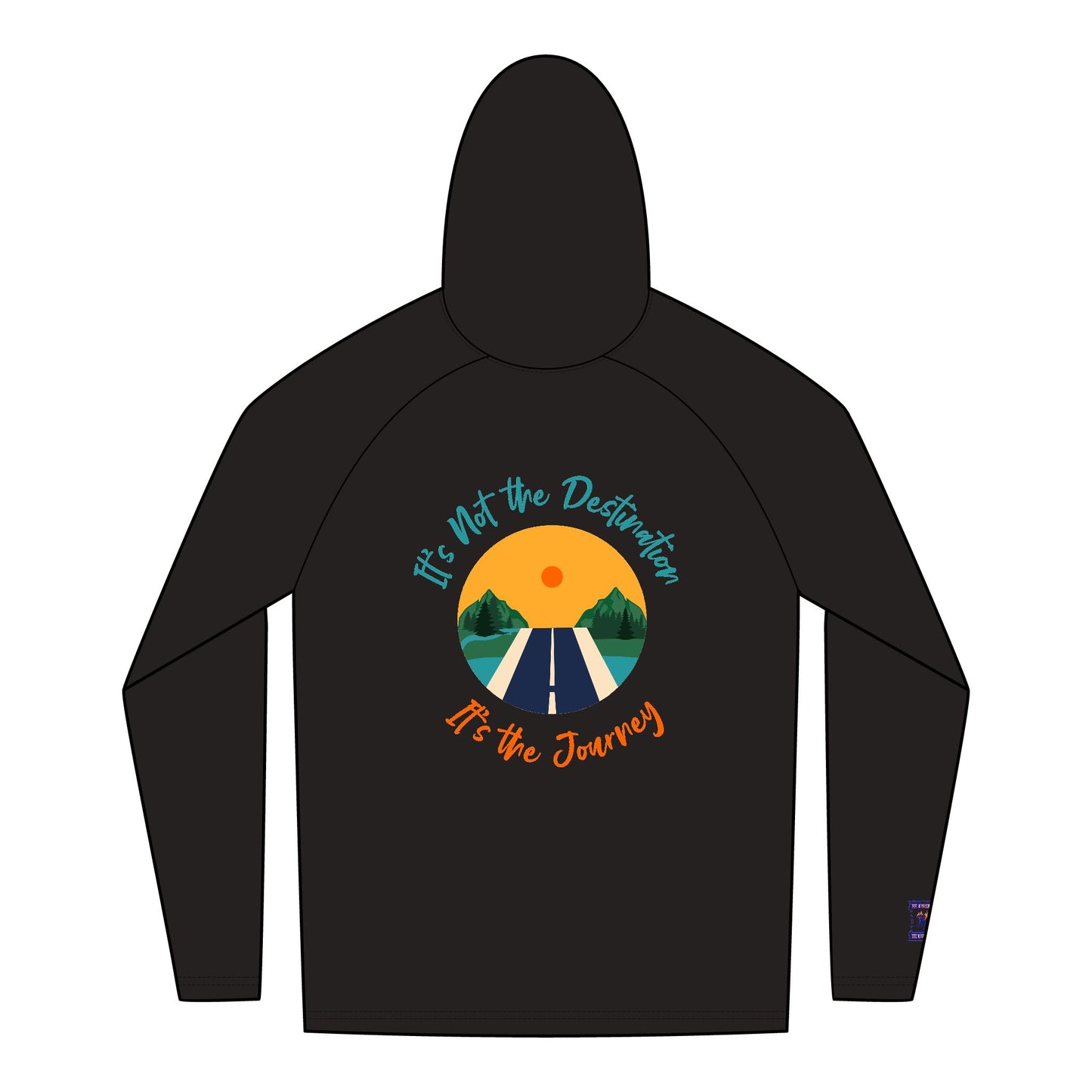 Inspirational Journey Hoodie | Unisex Tri-Blend Pullover, Travel Gift, Cozy Wear, Motivational Apparel, Perfect for Adventures