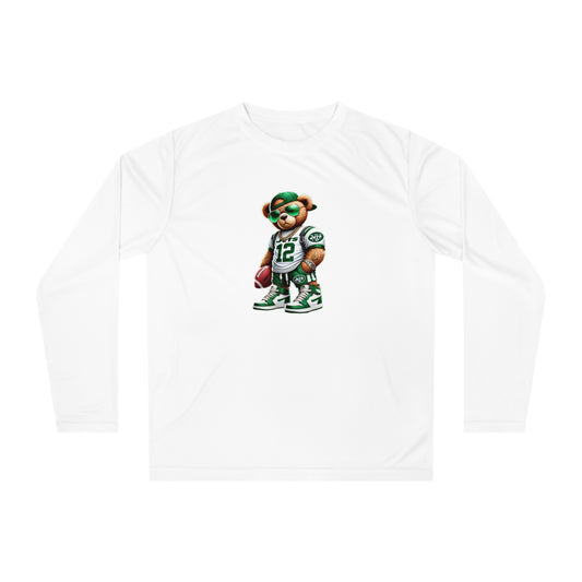 Unisex Performance Long Sleeve Sports Shirt - Perfect for Game Day, Gym, Running, Outdoor Activities, Gift for Sports Fans
