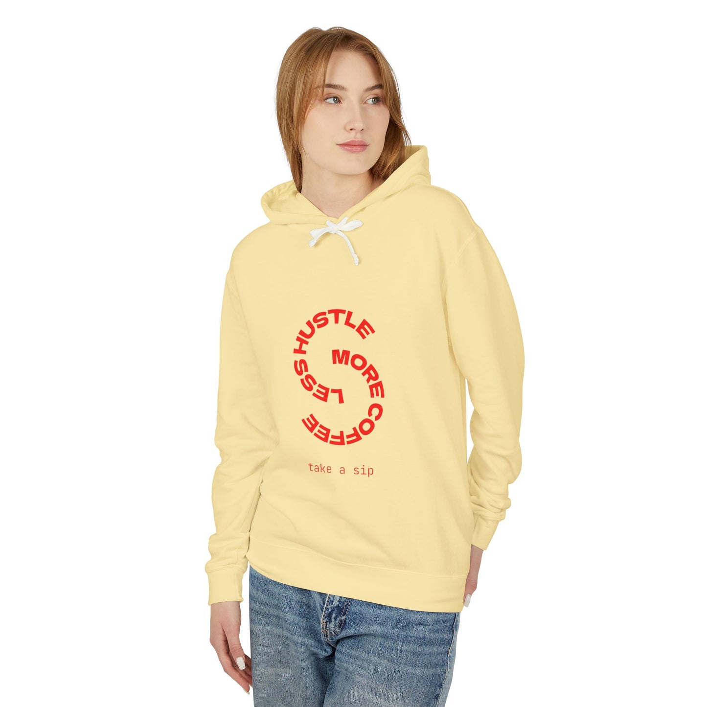 Unisex Lightweight Hooded Sweatshirt with Motivational Designs | Perfect for Casual Outfits, Gifts, and Self-Care