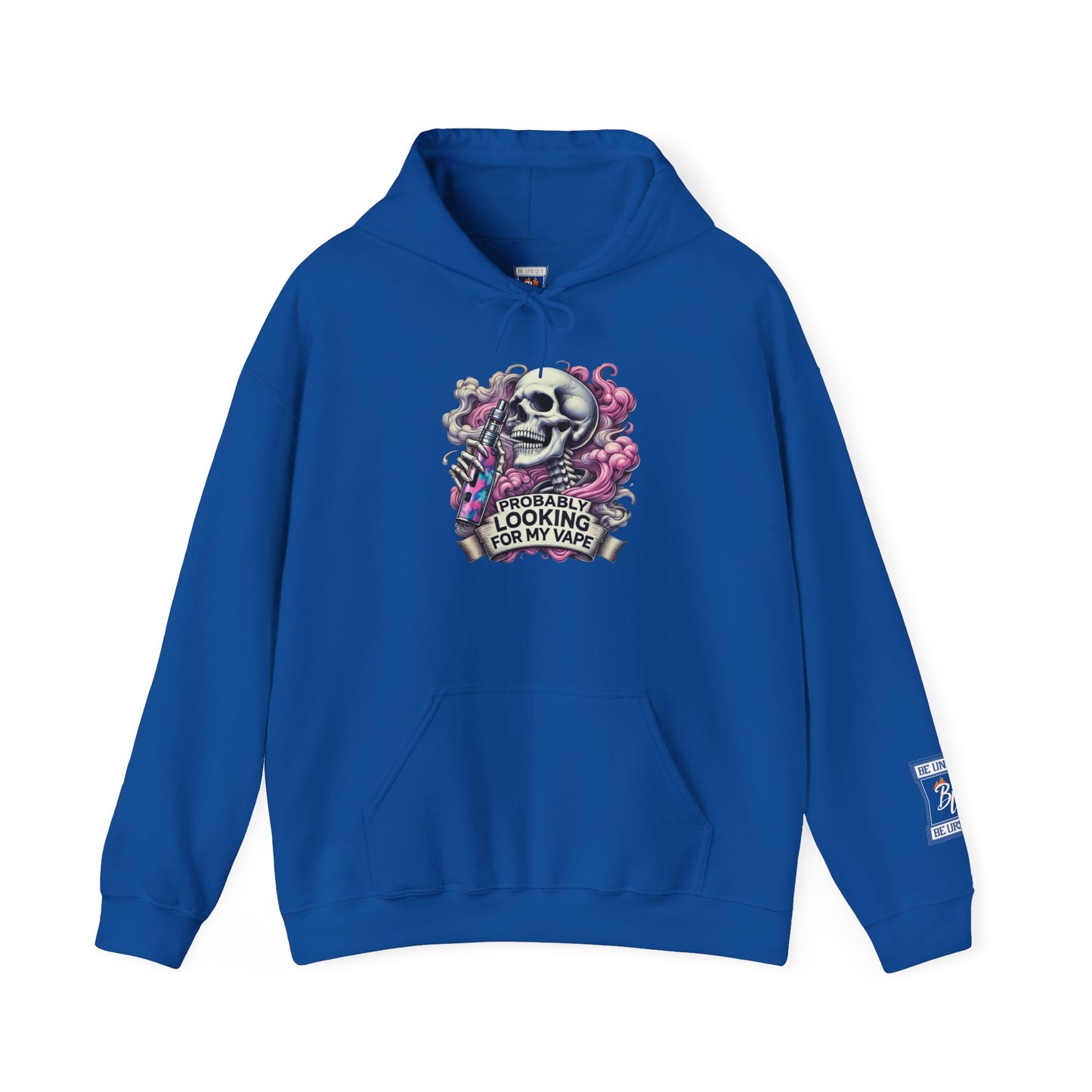 Skull Graphic Hoodie, Unisex Heavy Blend™ Hooded Sweatshirt, Halloween Apparel, Unique Style, Gift for Him/Her, Casual Wear, Streetwear