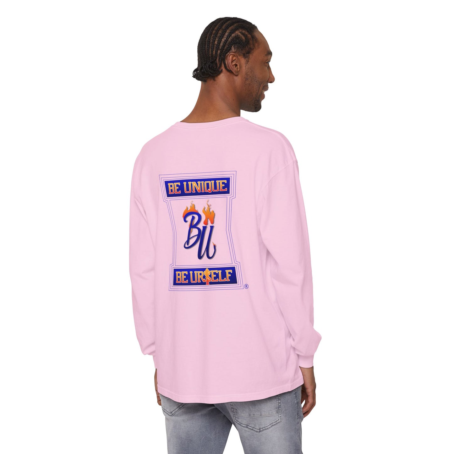 Trendy Long Sleeve Tee with Heart Design and Motivational Back Print, Unisex Gift, Casual Wear, Outfit for All Seasons, Perfect for [...]