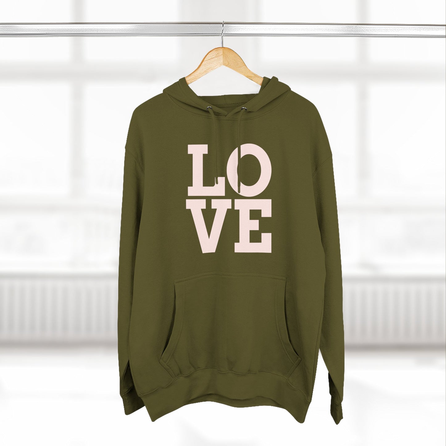 Love Graphic Fleece Hoodie