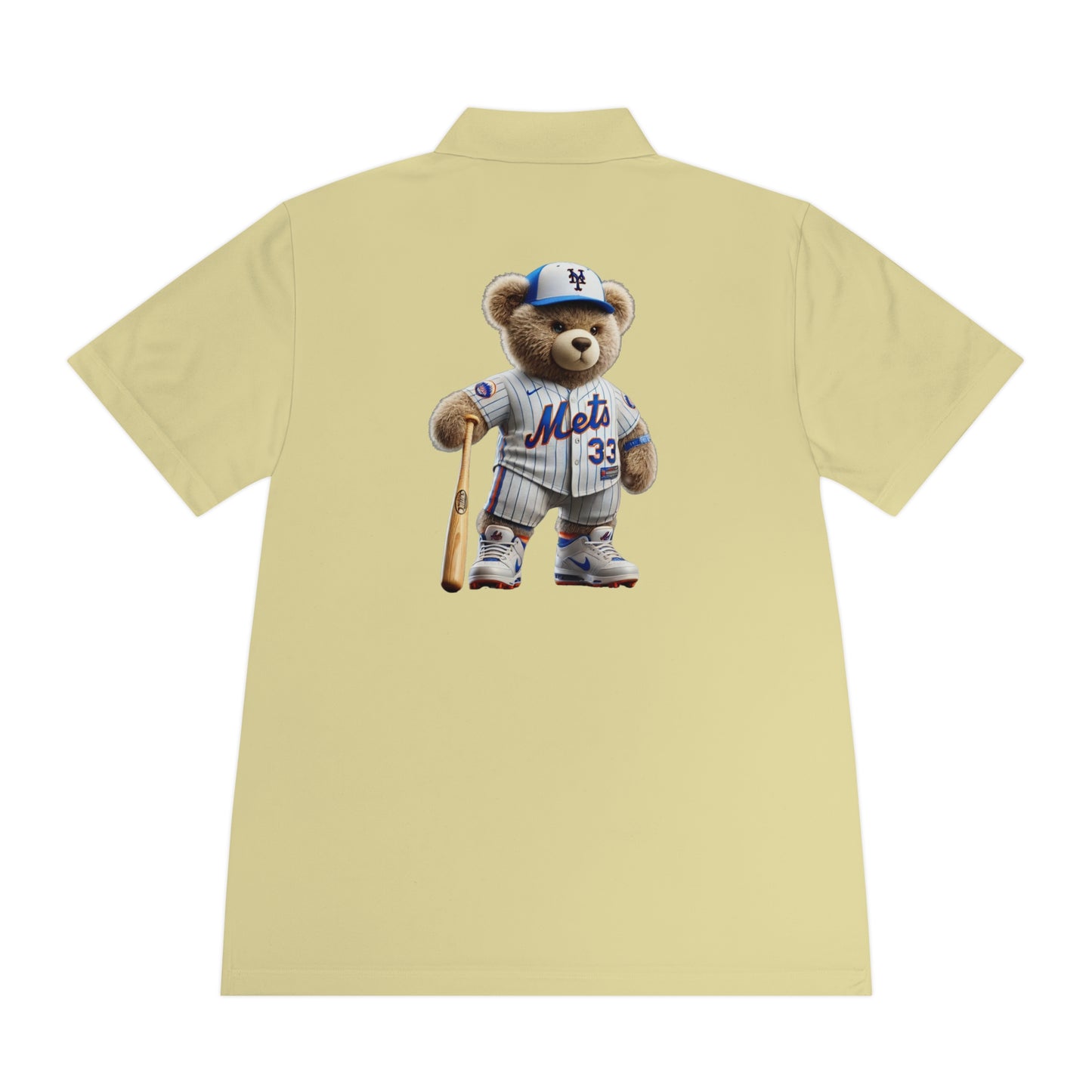 Men's Sport Polo Shirt with Bear Design - Casual Wear, Gift for Sports Lovers, Father's Day, Summer Outfits, Everyday Comfort