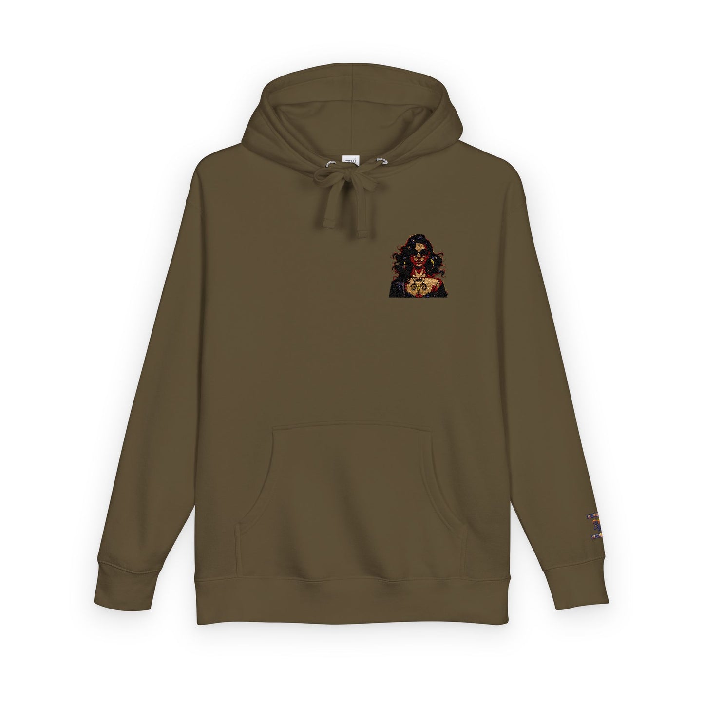 Cozy Floral Graphic Hoodie - Unisex Fleece Sweatshirt, Gift for Him or Her, Casual Wear, Autumn Fashion, Streetwear