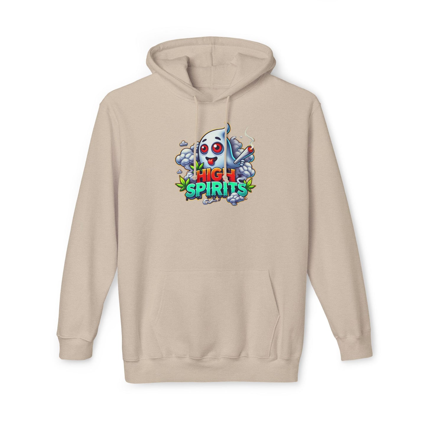 Unisex Hooded Sweatshirt - Halloween Ghost Design, Cozy Gift for Fall, Party Wear, Spooky Season, Casual Comfort