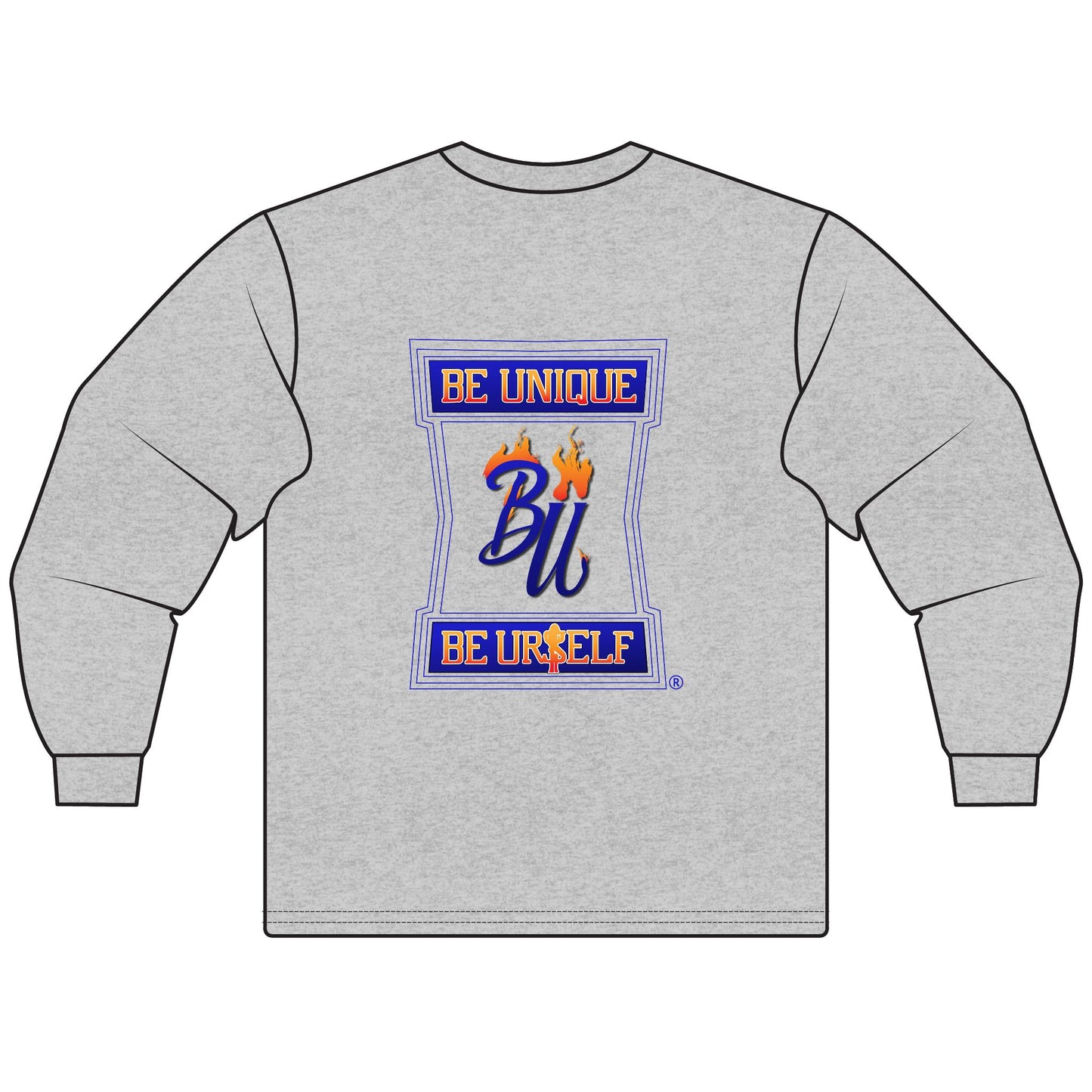 Unisex Long Sleeve T-Shirt, Stay Pawsitive Shirt, Be Unique Tee, Animal Lover Apparel, LGBTQ+ Pride Clothing, Everyday Casual Wear