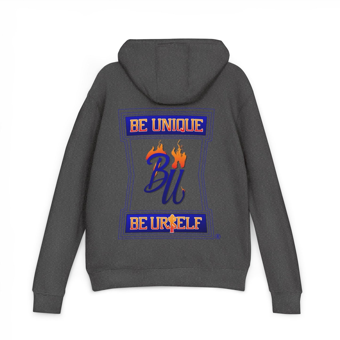 Unisex Be Unique Hoodie, Cozy Casual Wear, Gift for Friends, Inspirational Fashion, Unisex Sweatshirt, Self-Expression Apparel