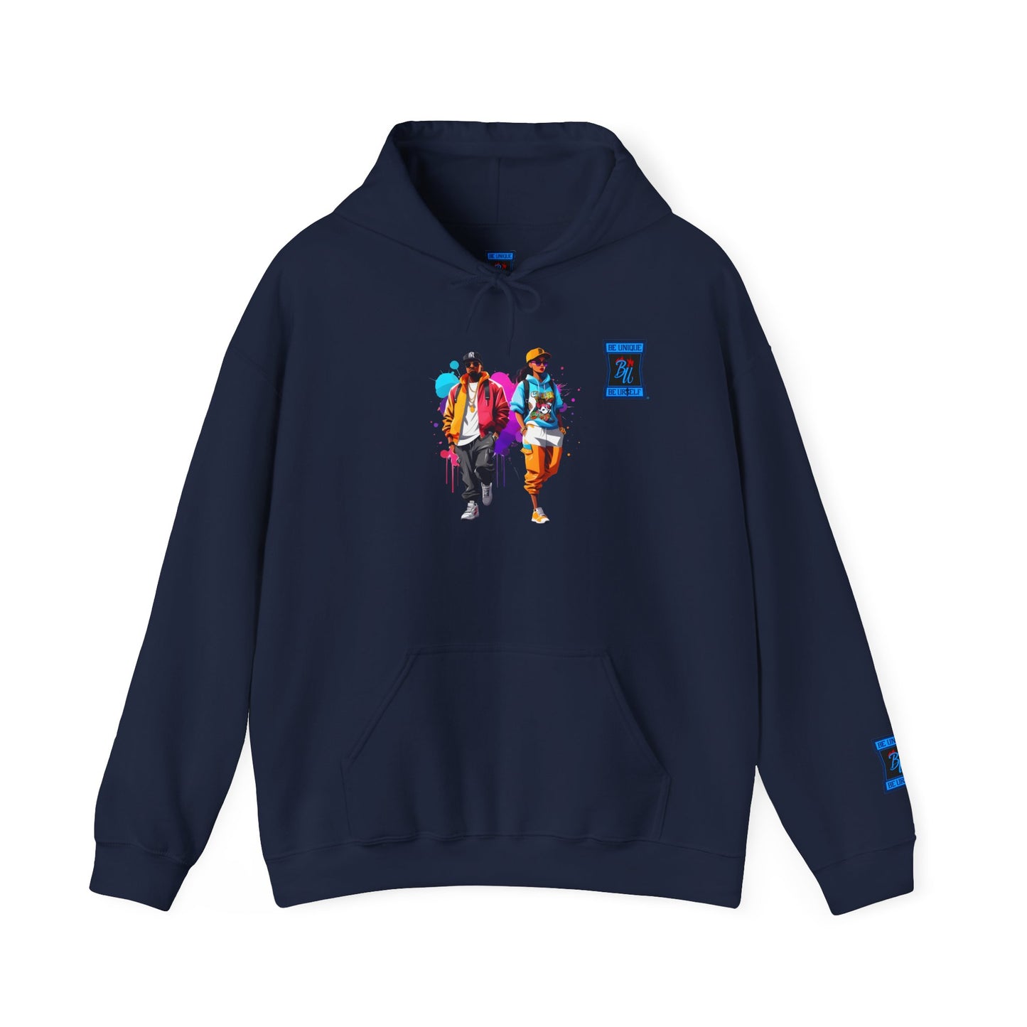 Hoodie — Retro Street Dancers Graphic Pullover