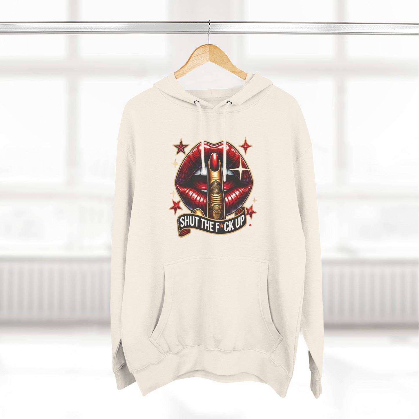 Shut the F**k Up Fleece Hoodie