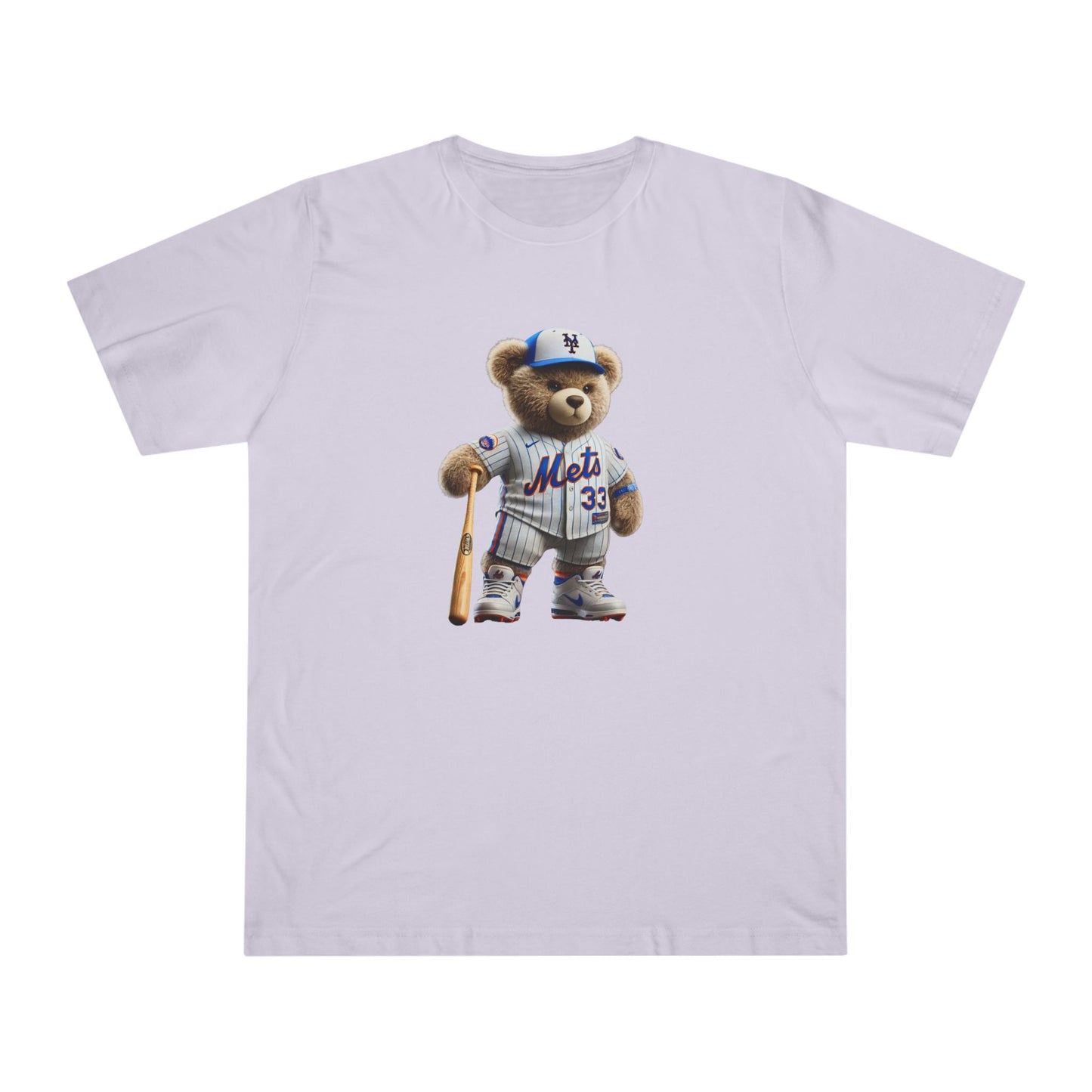 Unisex Bear Baseball T-Shirt, Cute Animal Tee, Gift for Sports Fans, Casual Wear, Soft Cotton Top