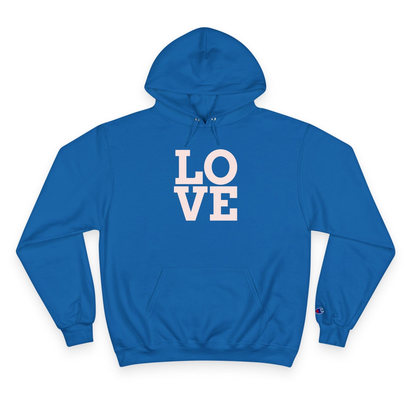 Champion Hoodie with Love & Be Unique Designs | Trendy Unisex Apparel | Perfect for Everyday Wear, Casual Outings, Gift Ideas