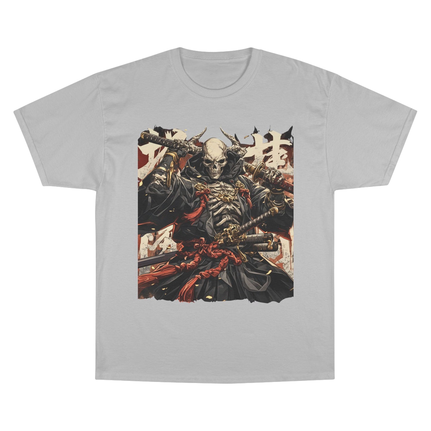Samurai Skeleton Warrior T-Shirt – Dark Japanese Myth Art Tee