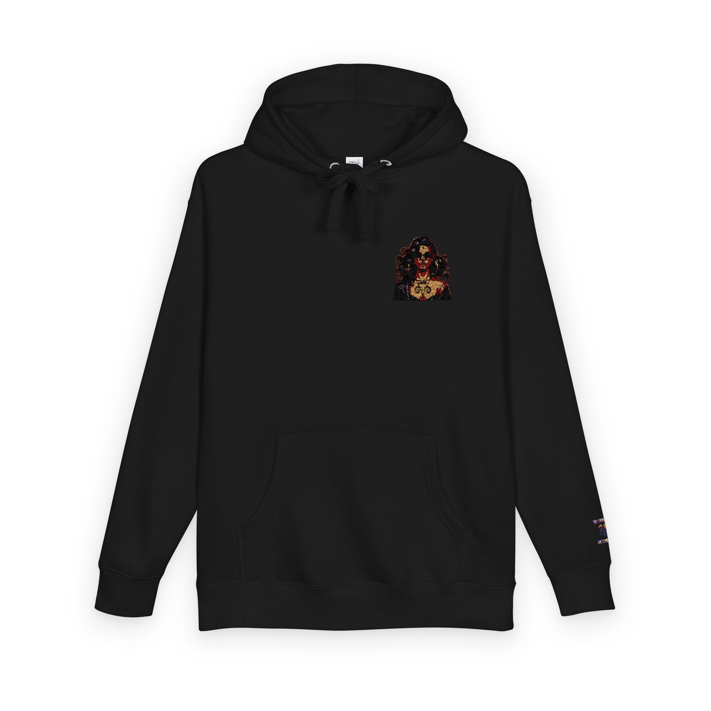 Cozy Floral Graphic Hoodie - Unisex Fleece Sweatshirt, Gift for Him or Her, Casual Wear, Autumn Fashion, Streetwear