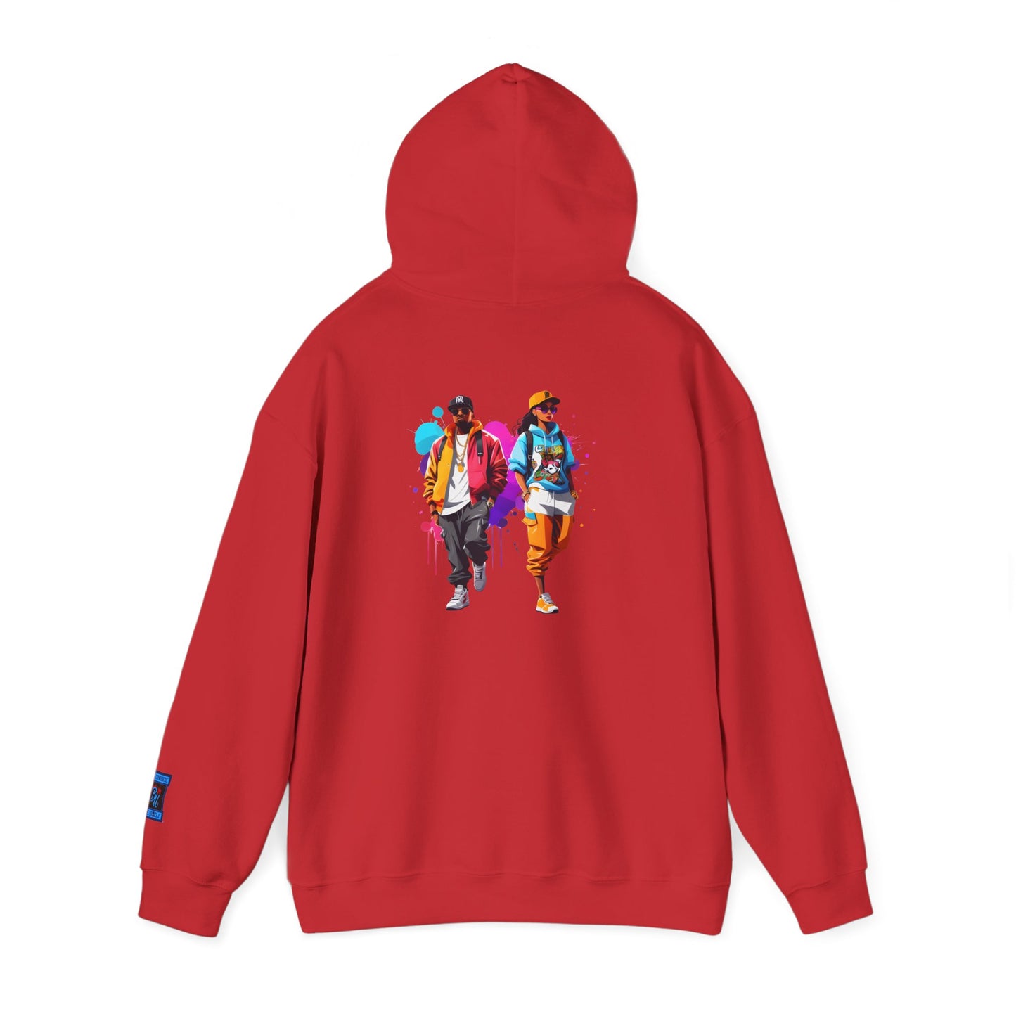 Hoodie — Retro Street Dancers Graphic Pullover