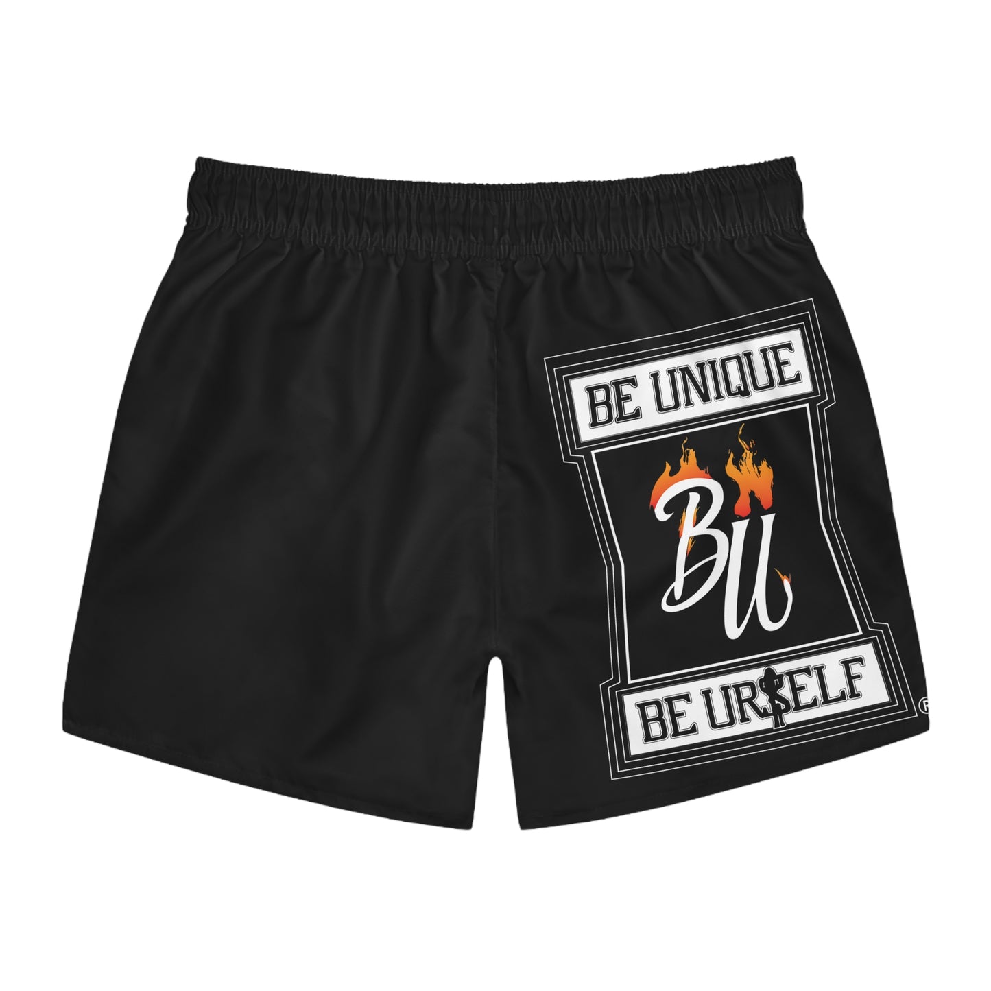 Unique Self-Expression Swim Trunks