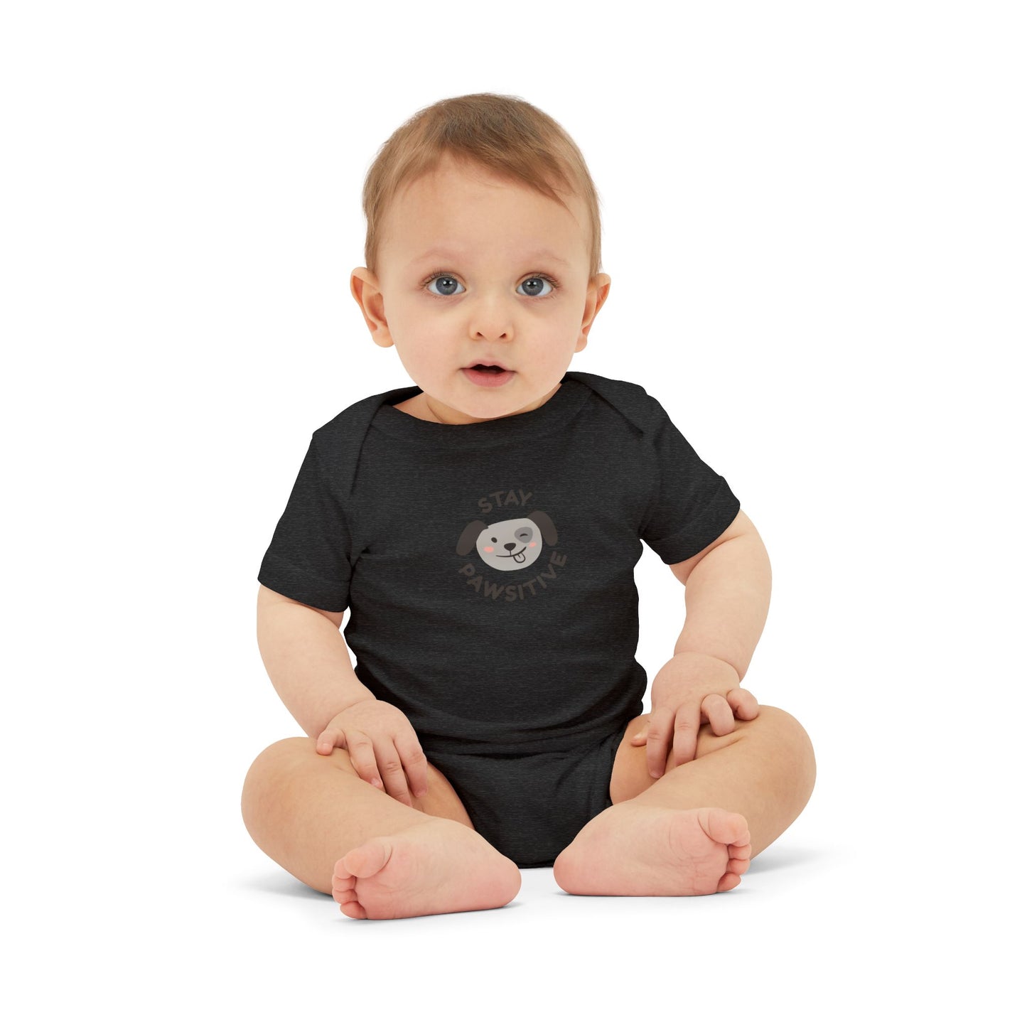 Pawsitive Infant Onesie - Cute Baby Romper, Perfect for Baby Showers, Newborn Gifts, Dog Lovers, Playful Outfits, Everyday Wear