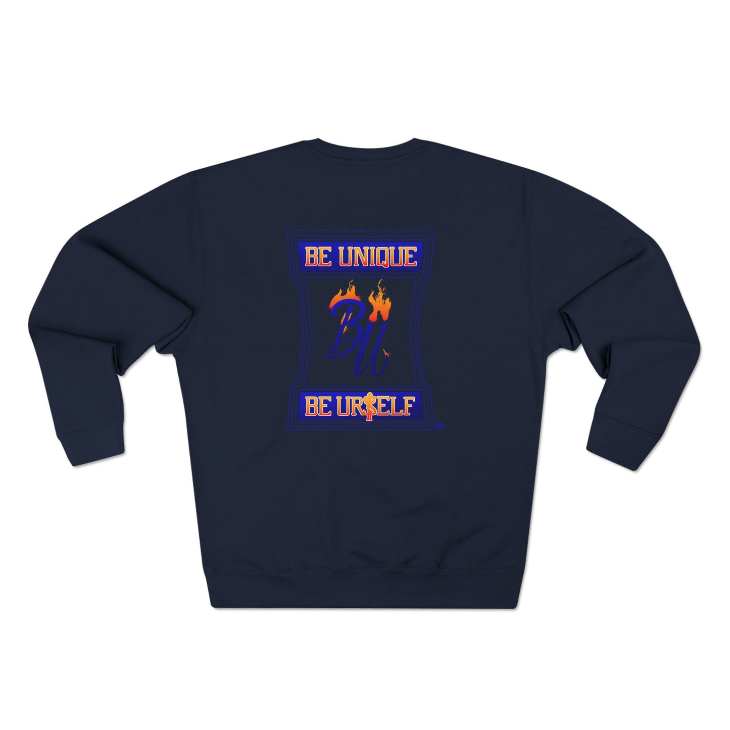 Heart & Self Expression Crewneck Sweatshirt - Cozy Unisex Top for Valentine's Day, Unique Gift, Casual Wear, Be Unique, Comfortable Fashion