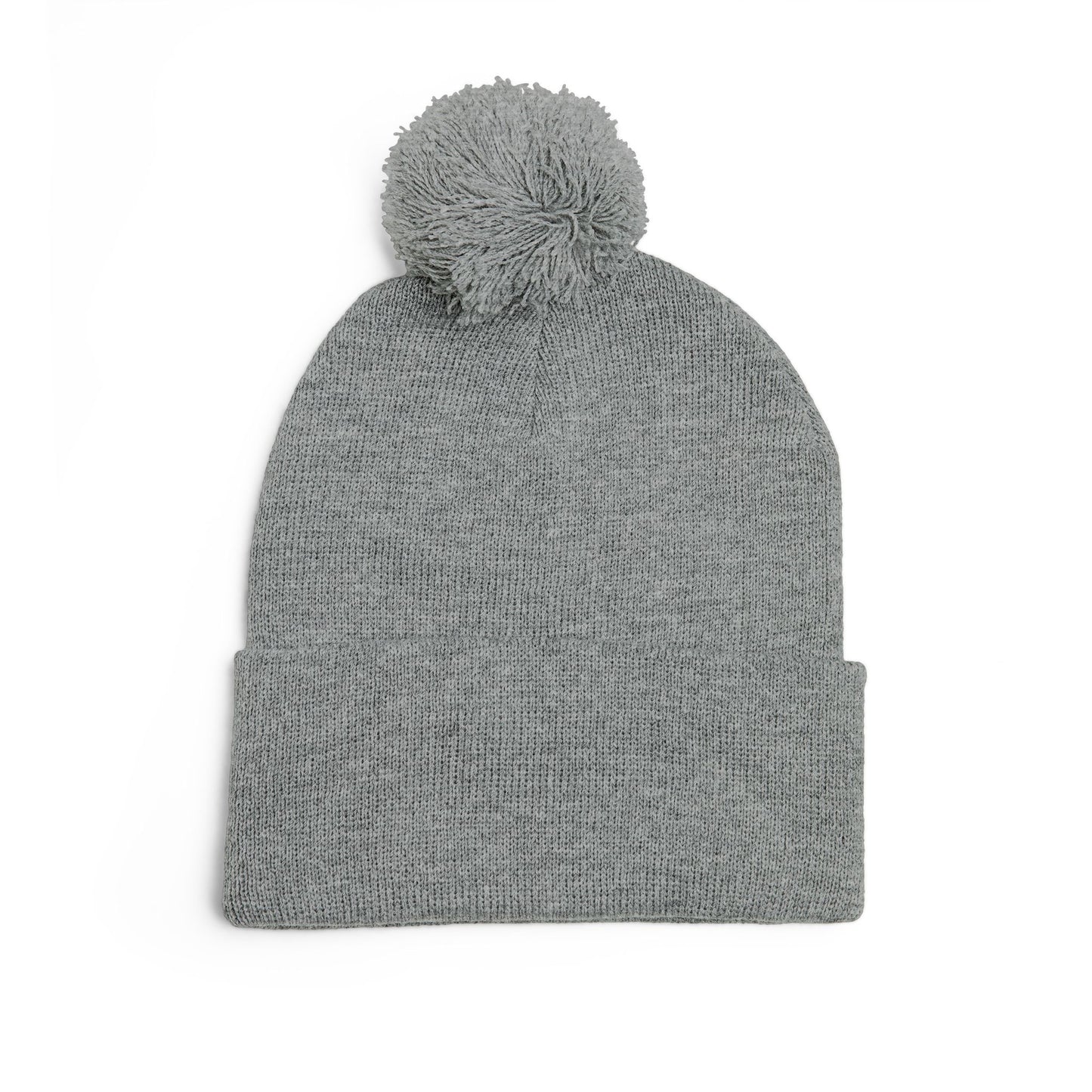 Cozy Pom-Pom Knit Cap with Unique Embroidery, Winter Hat, Beanie for Men & Women, Gift for Him/Her, Perfect for Outdoor Activities