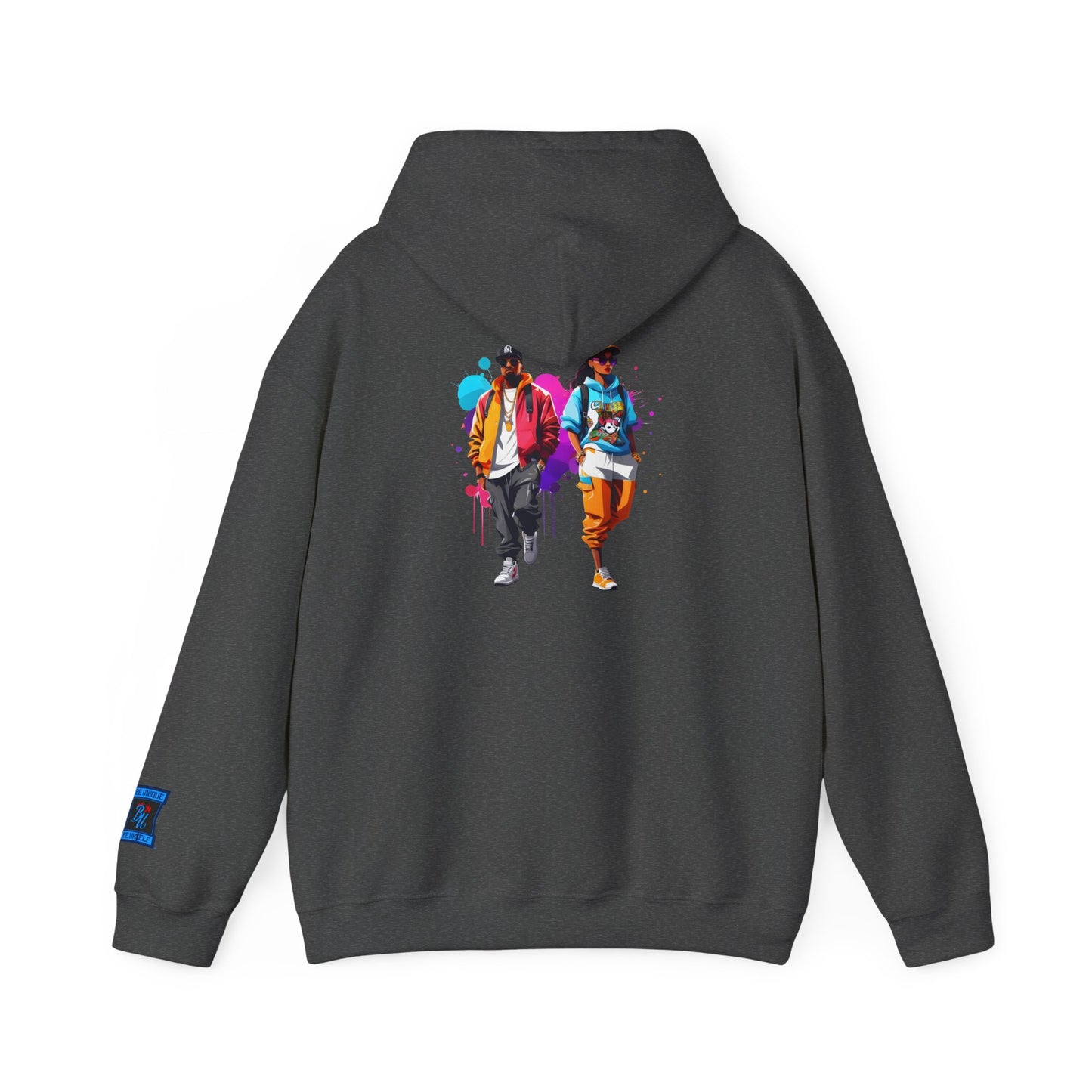 Hoodie — Retro Street Dancers Graphic Pullover