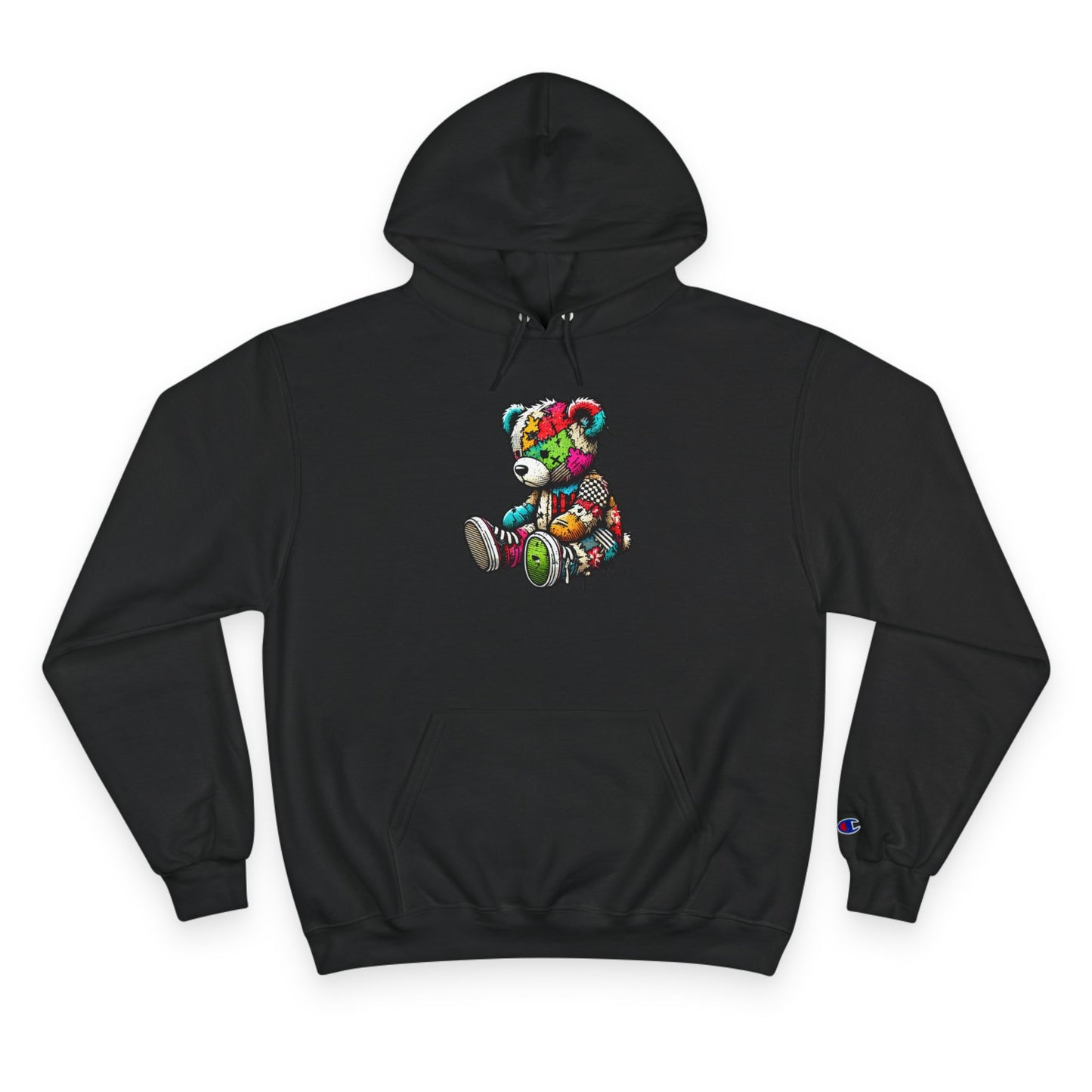 Whimsical Bear Graphic Hoodie - Be Unique, Be Yourself