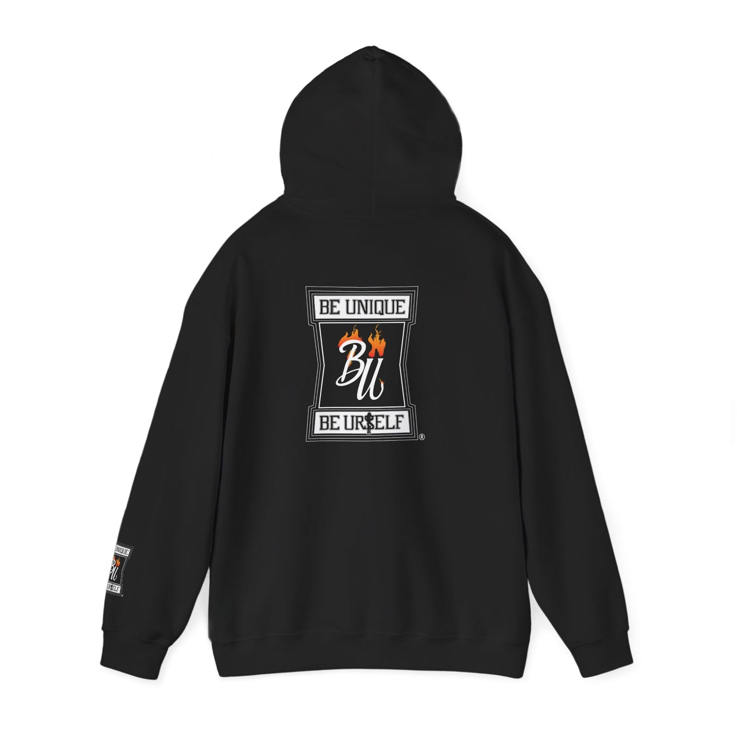 Skull Graphic Hoodie, Unisex Heavy Blend™ Hooded Sweatshirt, Halloween Apparel, Unique Style, Gift for Him/Her, Casual Wear, Streetwear