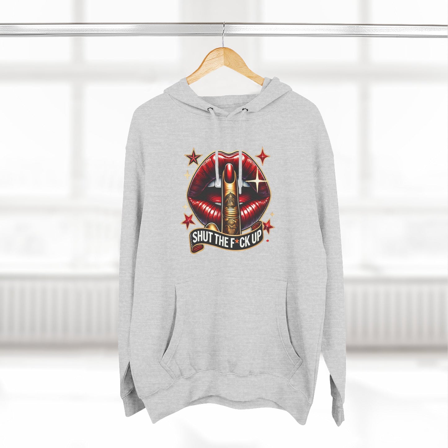 Shut the F**k Up Fleece Hoodie