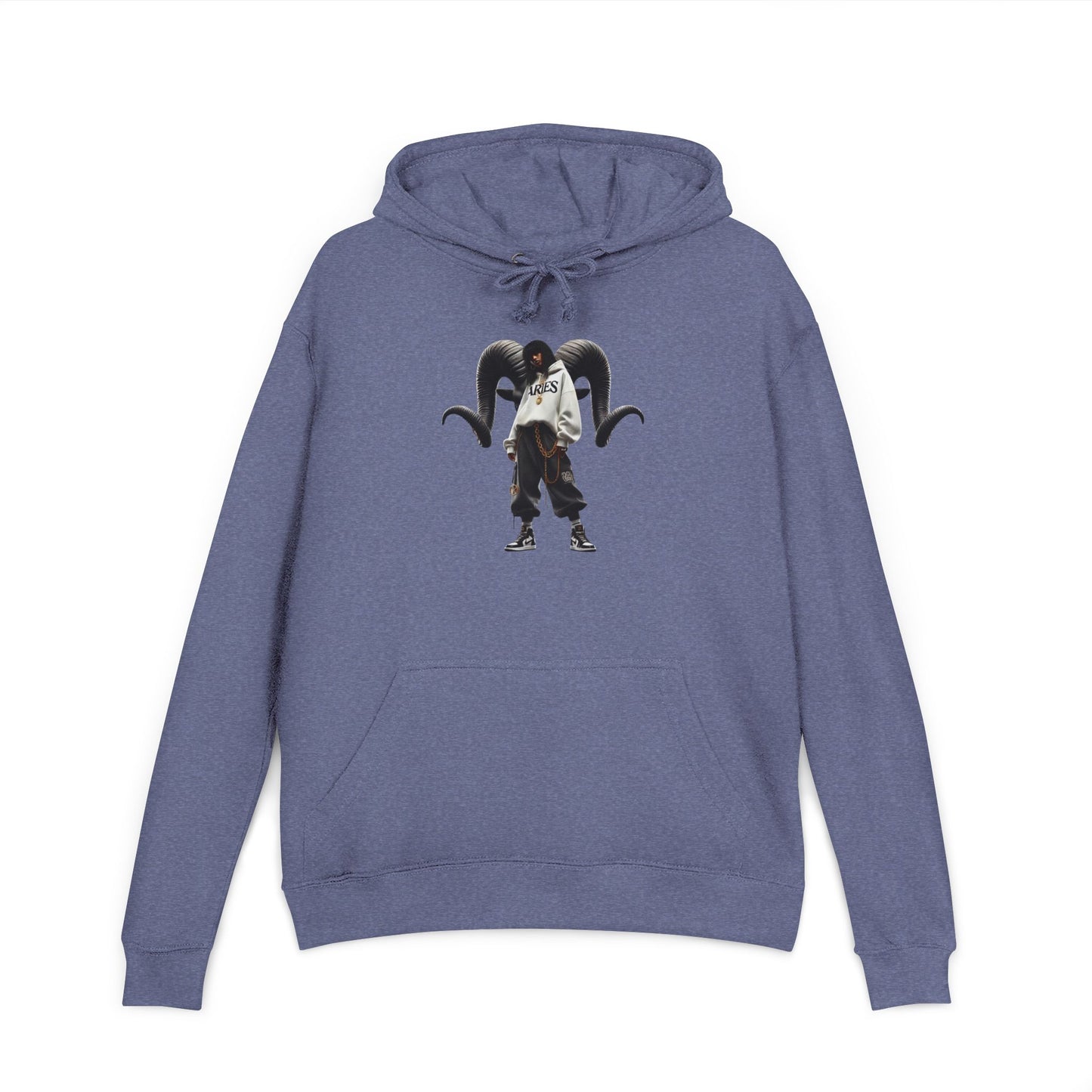 Gothic Angel Unisex French Terry Hoodie - Cozy Black Sweatshirt for Stylish Comfort, Streetwear, Unique Gift, Casual Wear, Everyday Fashion