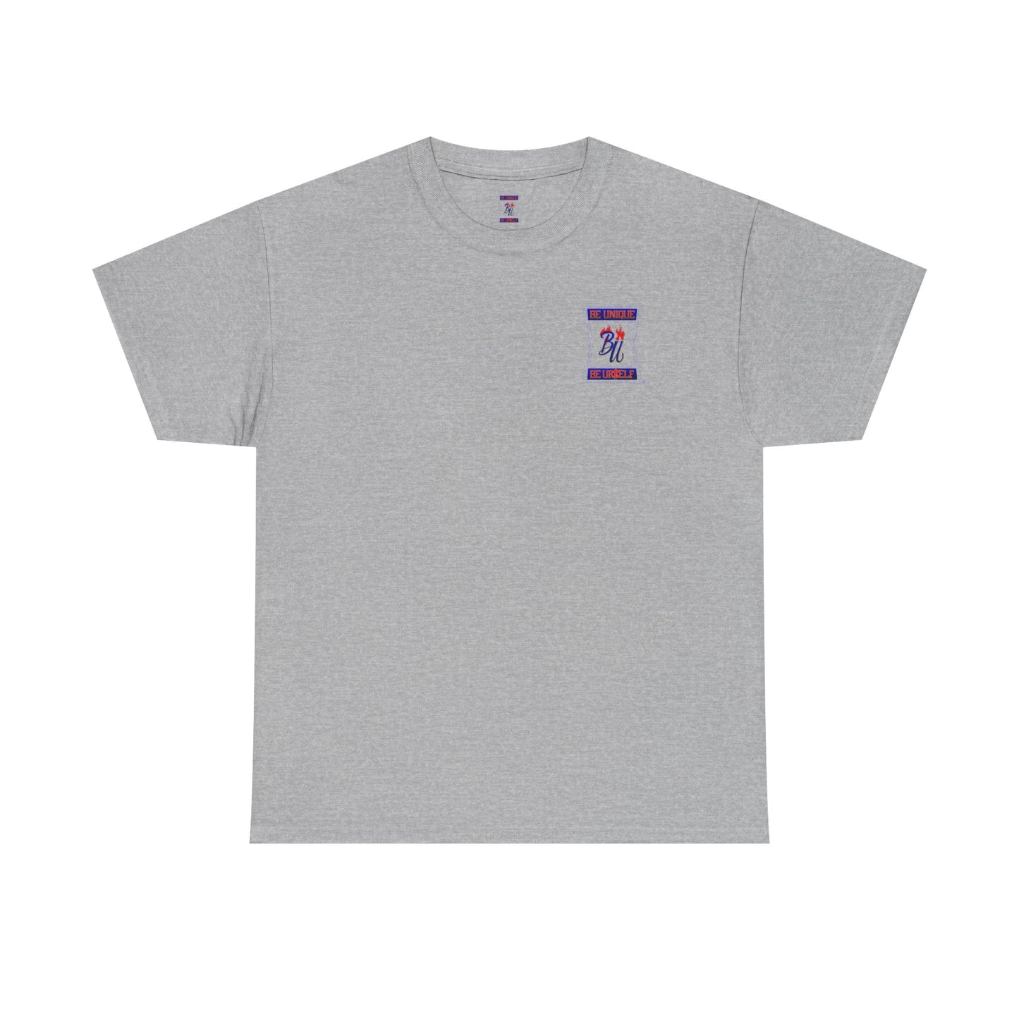 Be Unique Be Urself Graphic Tee – Inspirational Motivational White T-Shirt