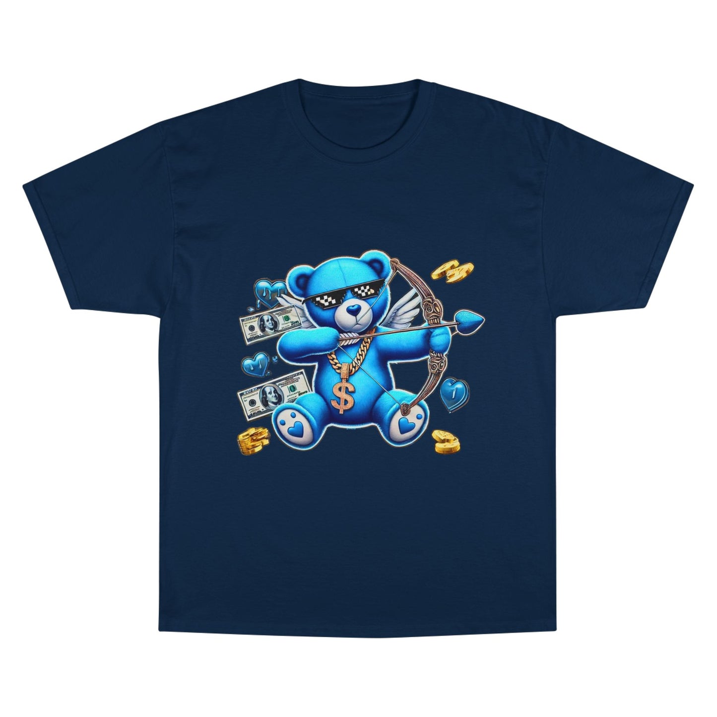 Stylish Bear Graphic Tee, Cool Gift for Friends, Casual Wear, Streetwear for Men and Women, Fun Gift, Summer Essential