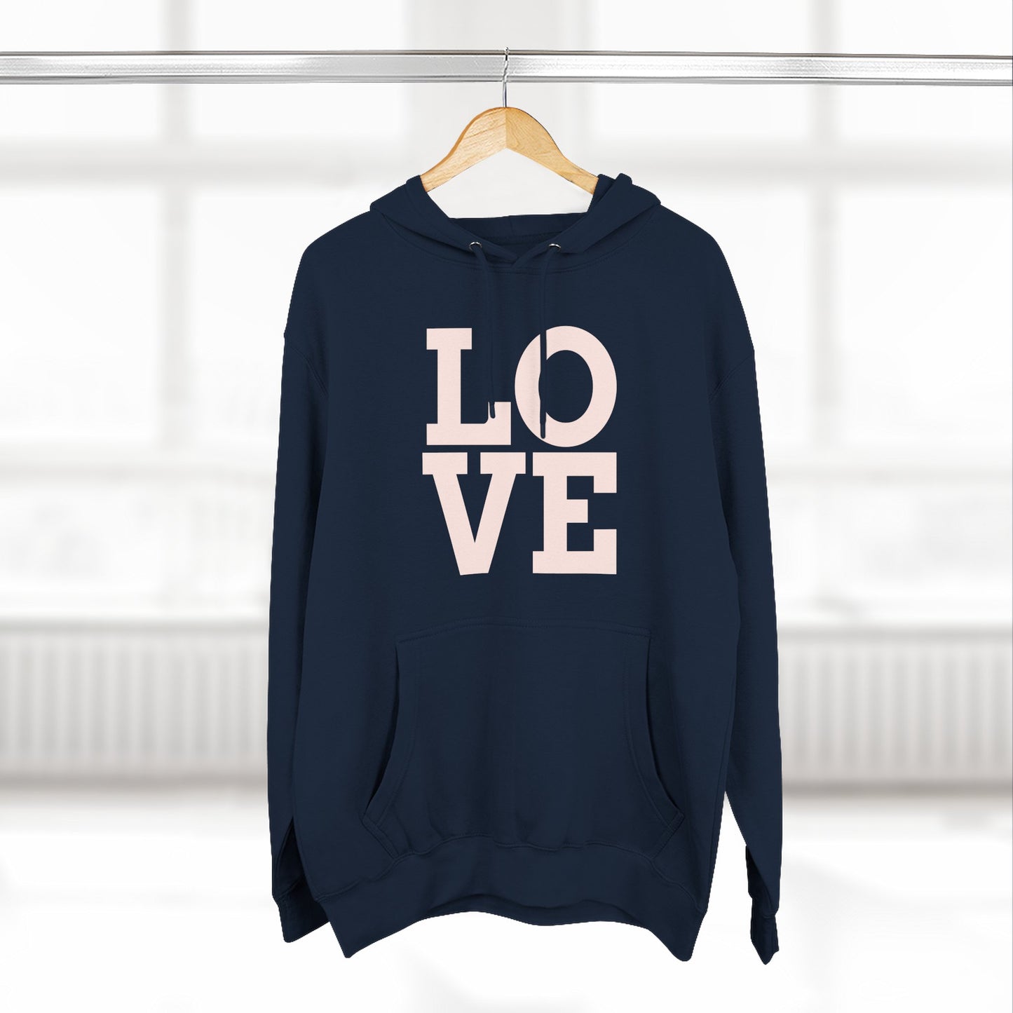 Love Graphic Fleece Hoodie