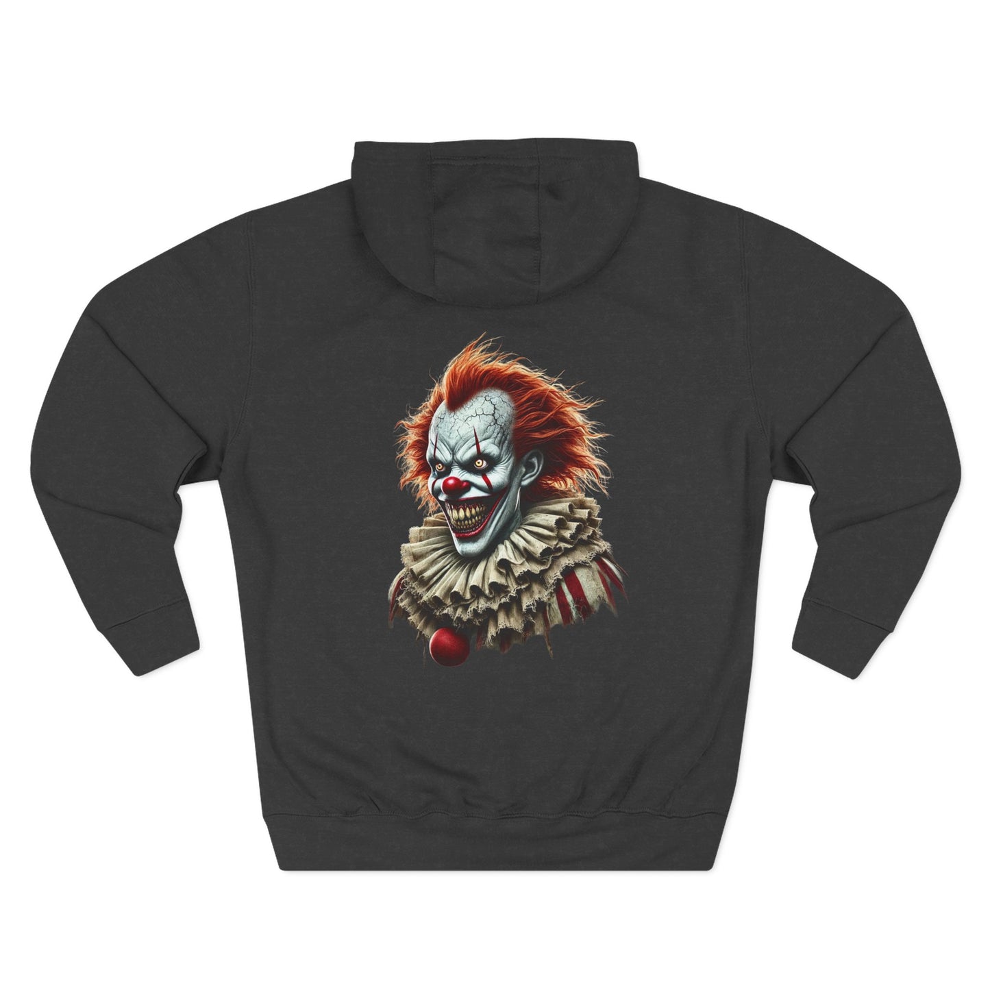 Three-Panel Fleece Hoodie
