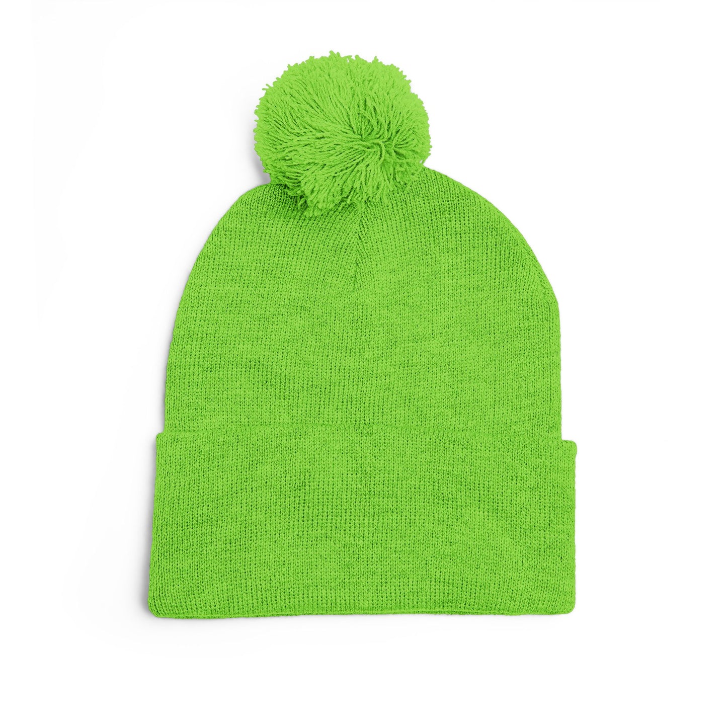 Cozy Pom-Pom Knit Cap with Unique Embroidery, Winter Hat, Beanie for Men & Women, Gift for Him/Her, Perfect for Outdoor Activities