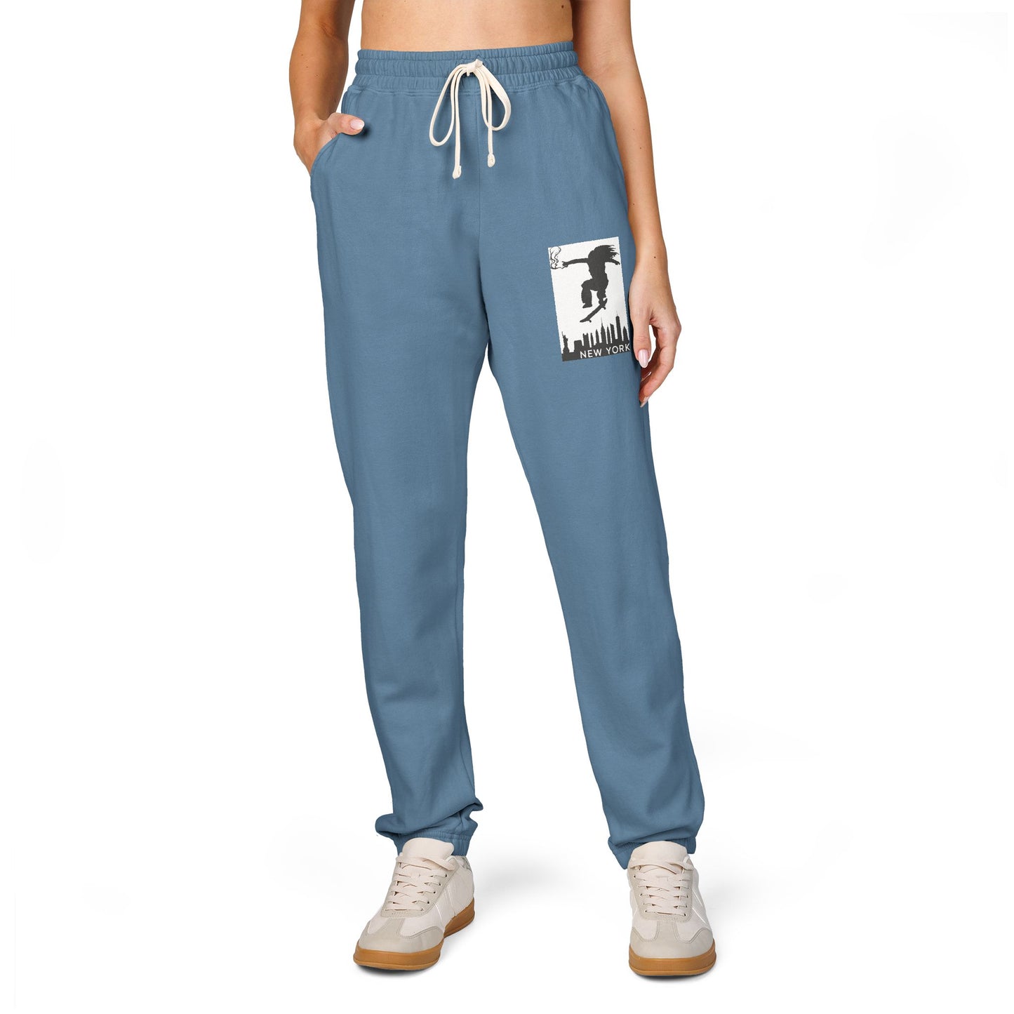 Cozy Garment-Dyed Fleece Sweatpants, Comfortable Lounge Pants for Everyday Wear, Perfect for Relaxation, Gifts for Her, Gym, Home, [...]