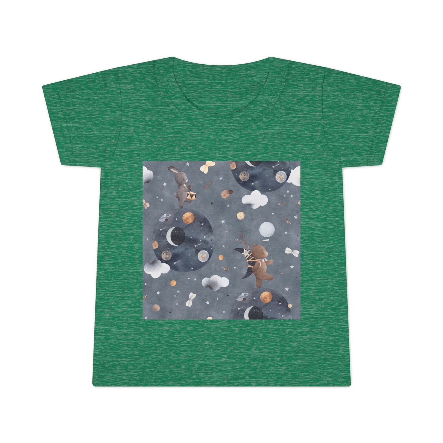 Toddler T-Shirt with Space Design | Perfect for Kids, Unique Gifts, Birthday Outfits, Playtime, Casual Wear