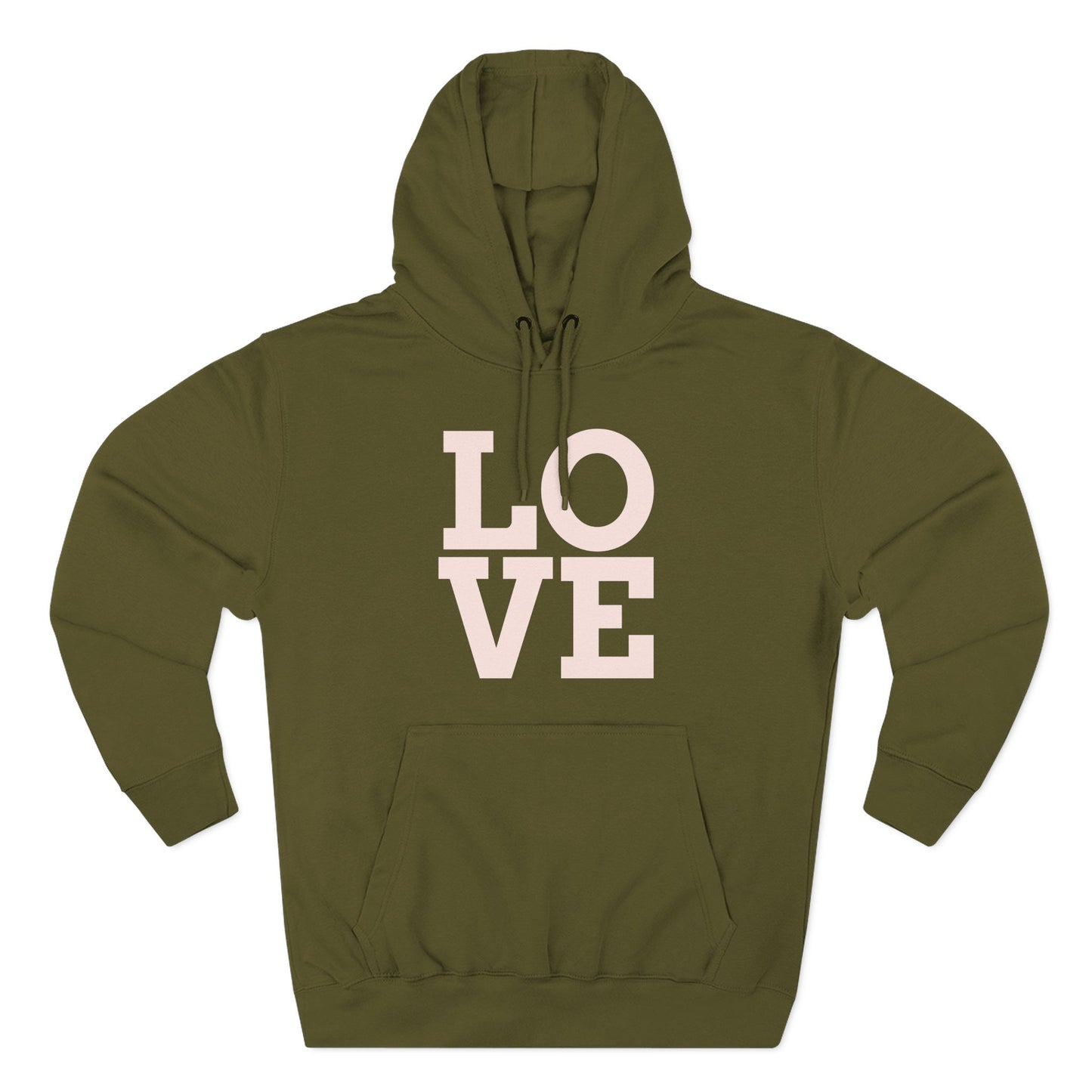 Love Graphic Fleece Hoodie